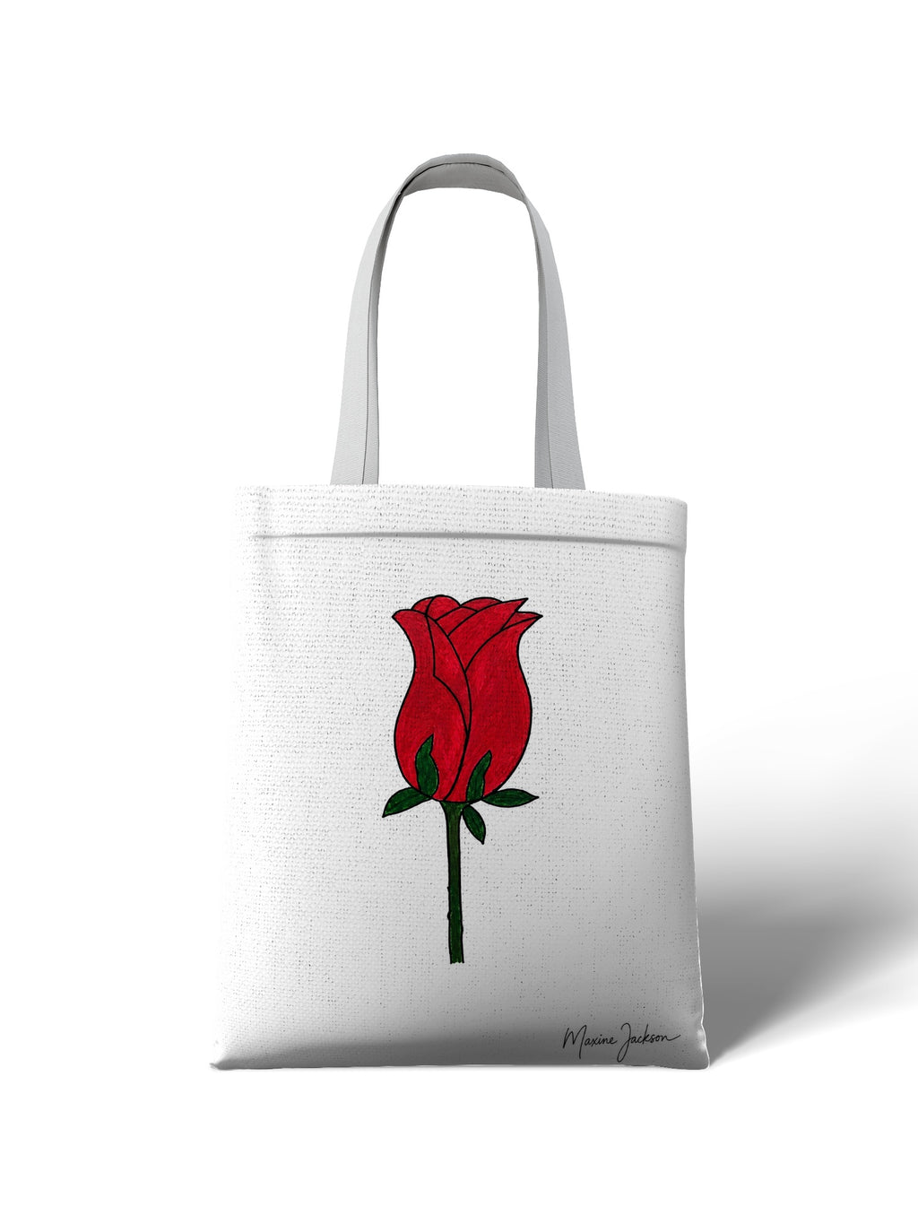 The Promise Rose – Original Hand-Drawn Acrylic Artwork - Digital Download