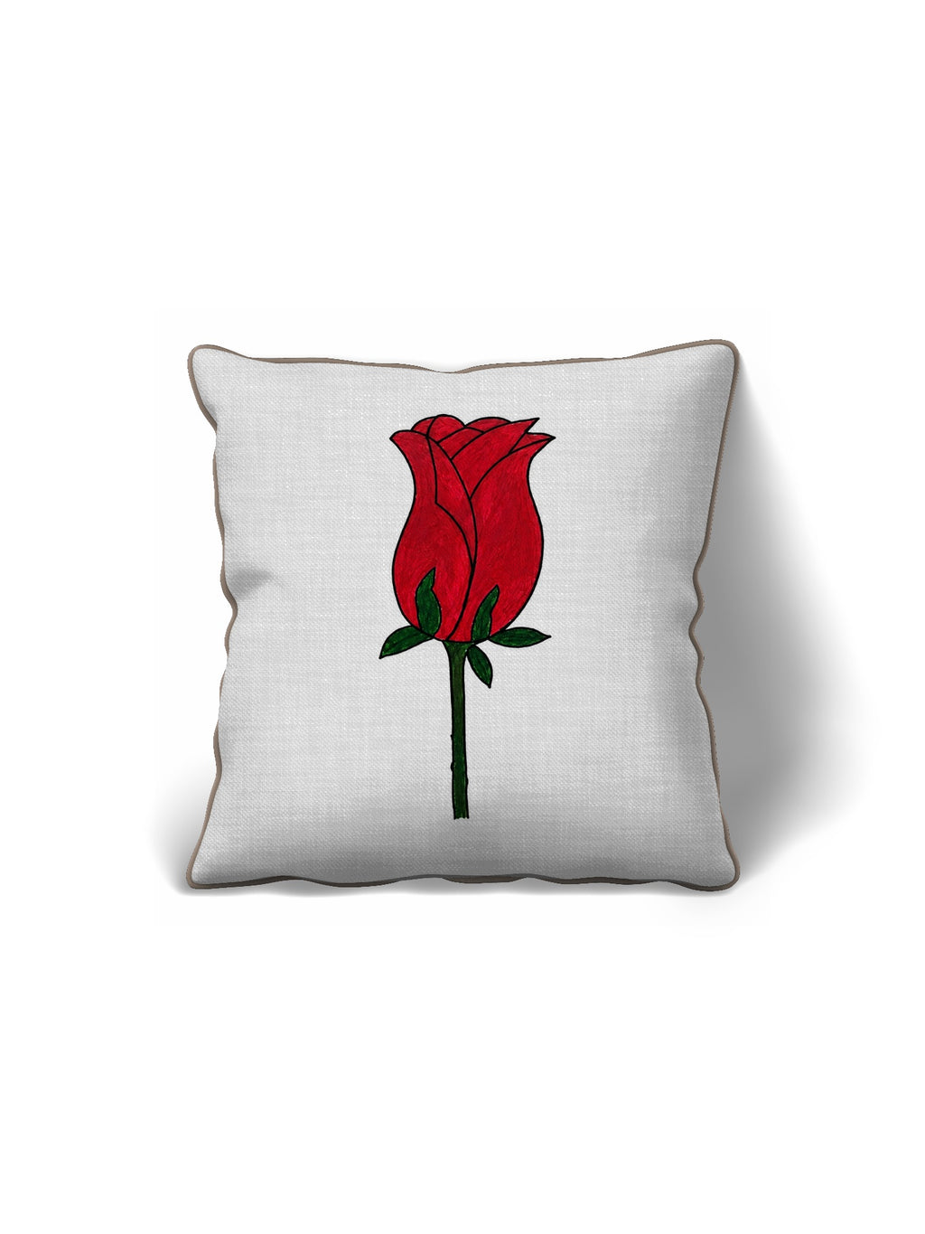 The Promise Rose – Original Hand-Drawn Acrylic Artwork - Digital Download