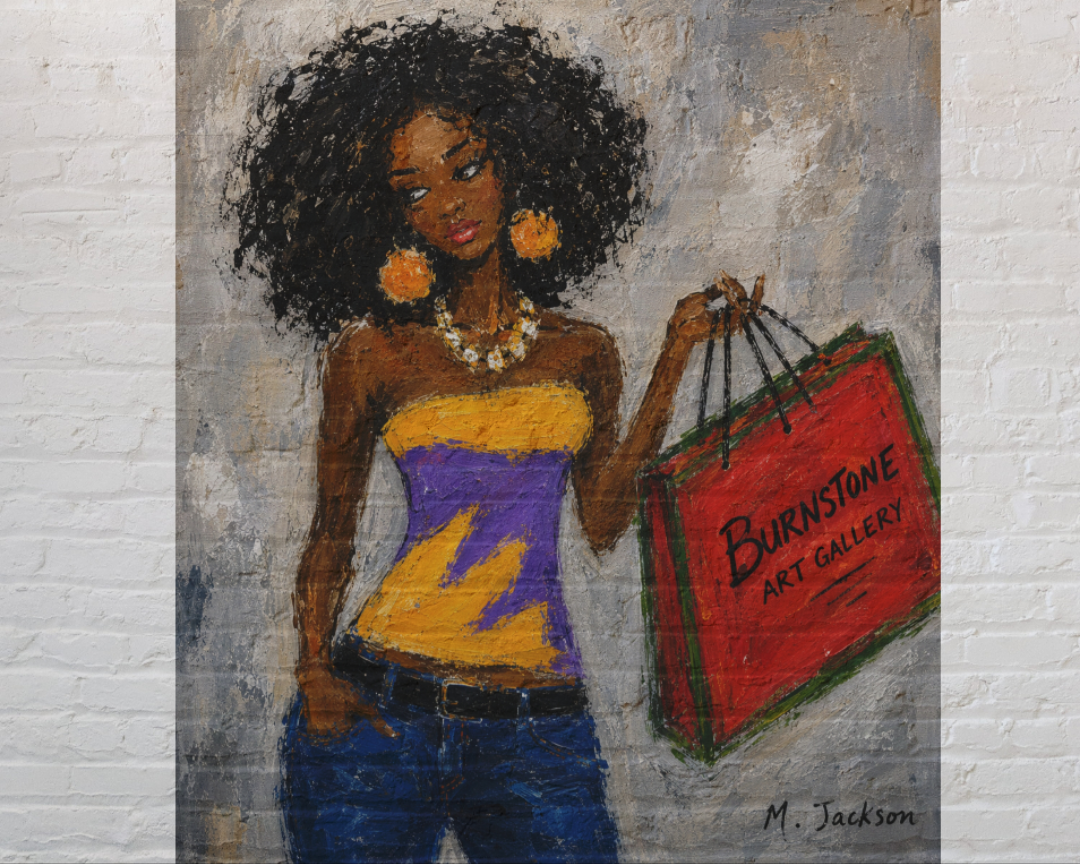 City Girl Dreams – Original Digital Artwork by Maxine Jackson