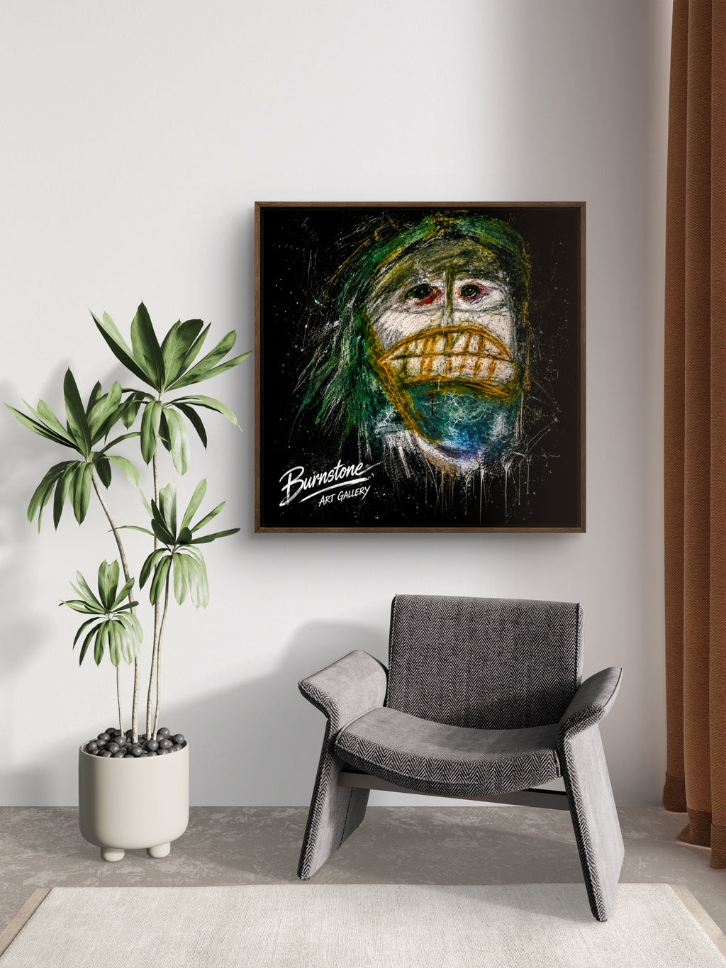 Fearless Face
Original Digital Artwork by Burnstone Art Gallery