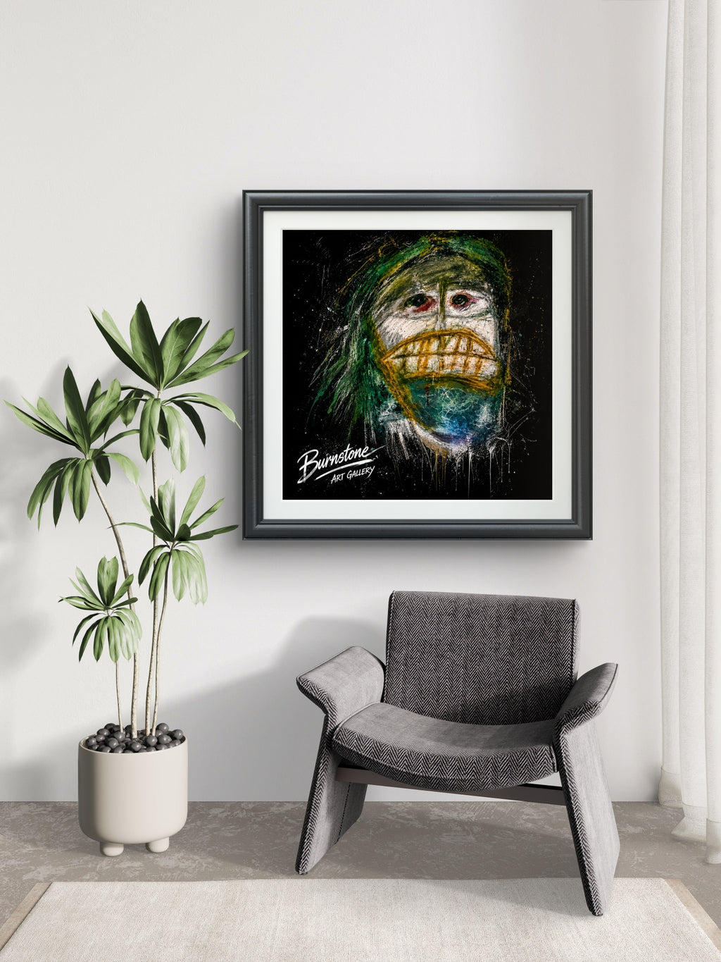 Fearless Face
Original Digital Artwork by Burnstone Art Gallery
