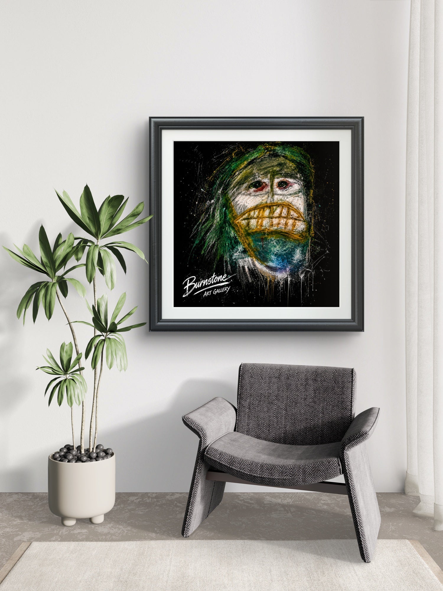 Fearless Face
Original Digital Artwork by Burnstone Art Gallery