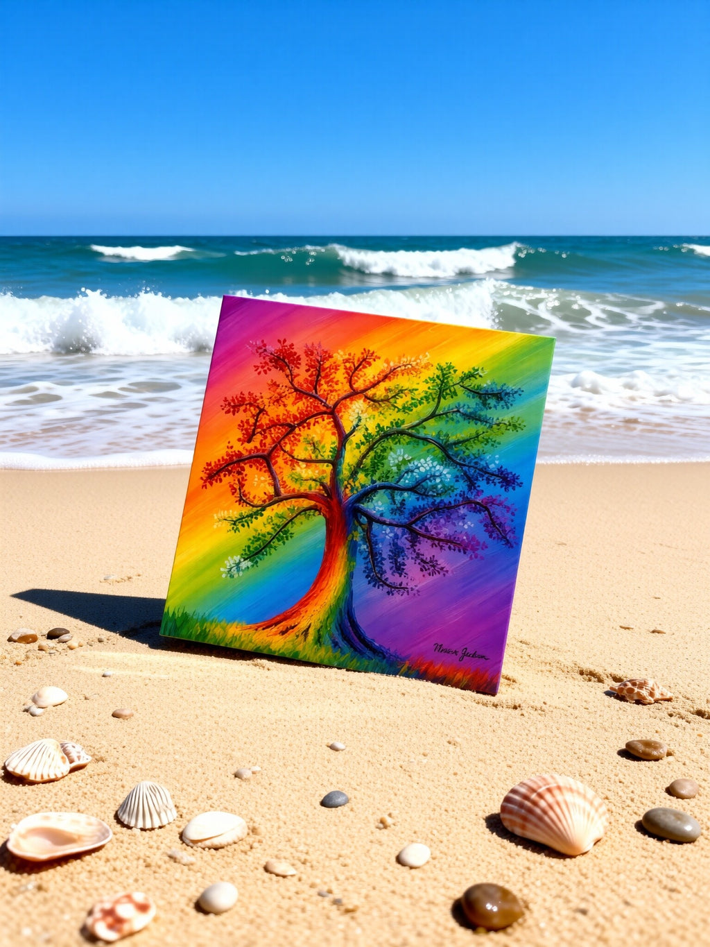 Rainbow Tree – A Celebration of Colour - Digital Download