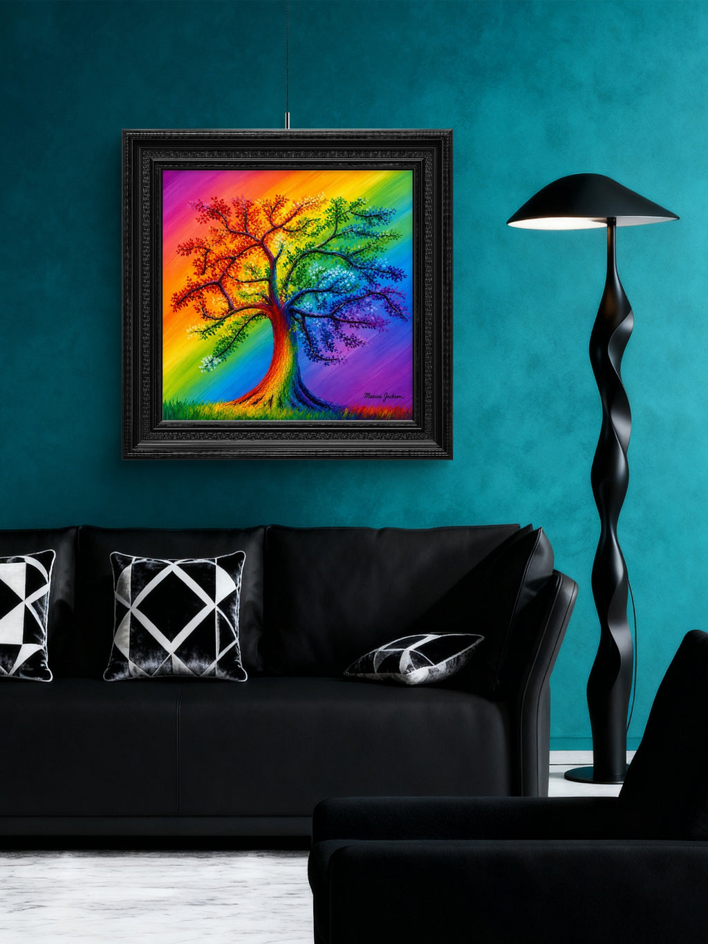 Rainbow Tree – A Celebration of Colour - Digital Download