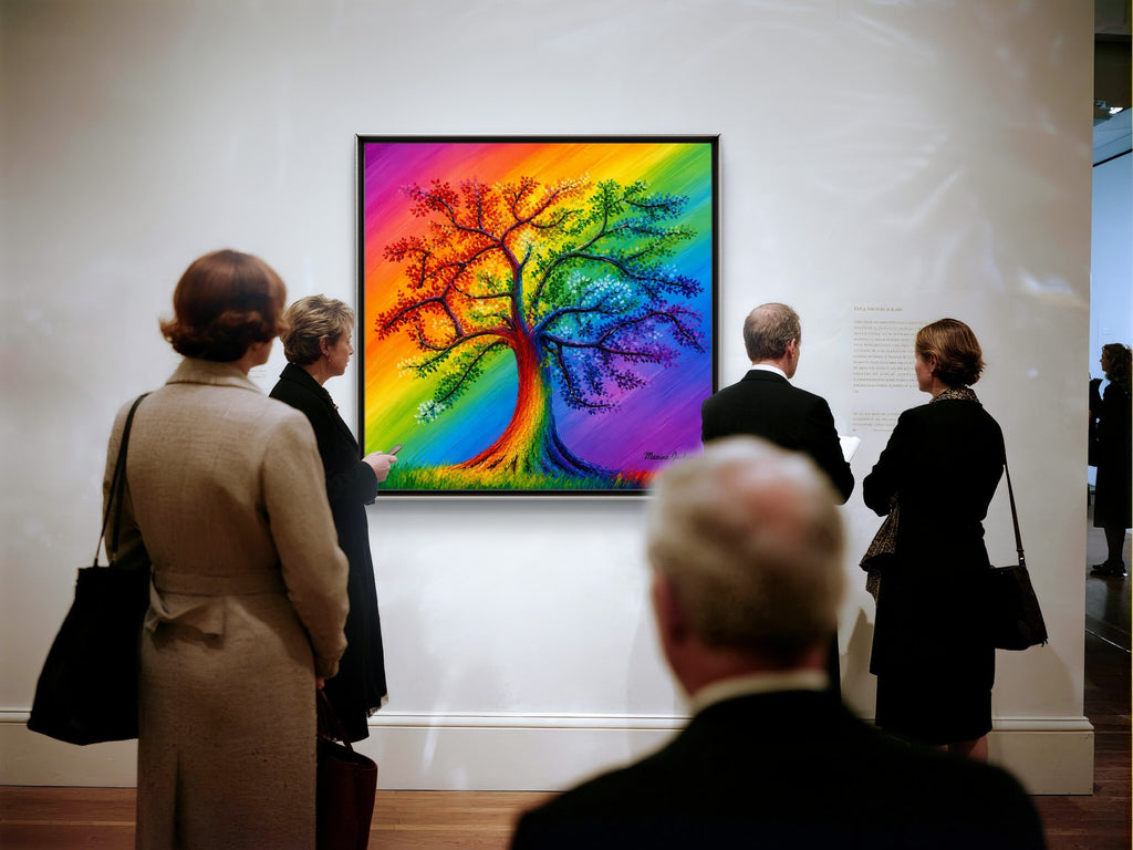 Rainbow Tree – A Celebration of Colour - Digital Download