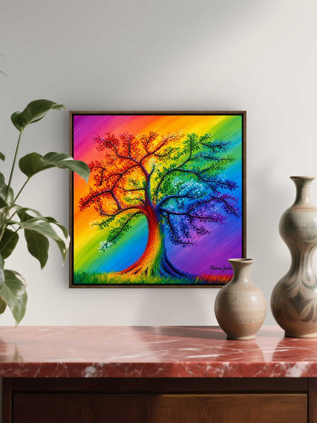 Rainbow Tree – A Celebration of Colour - Digital Download