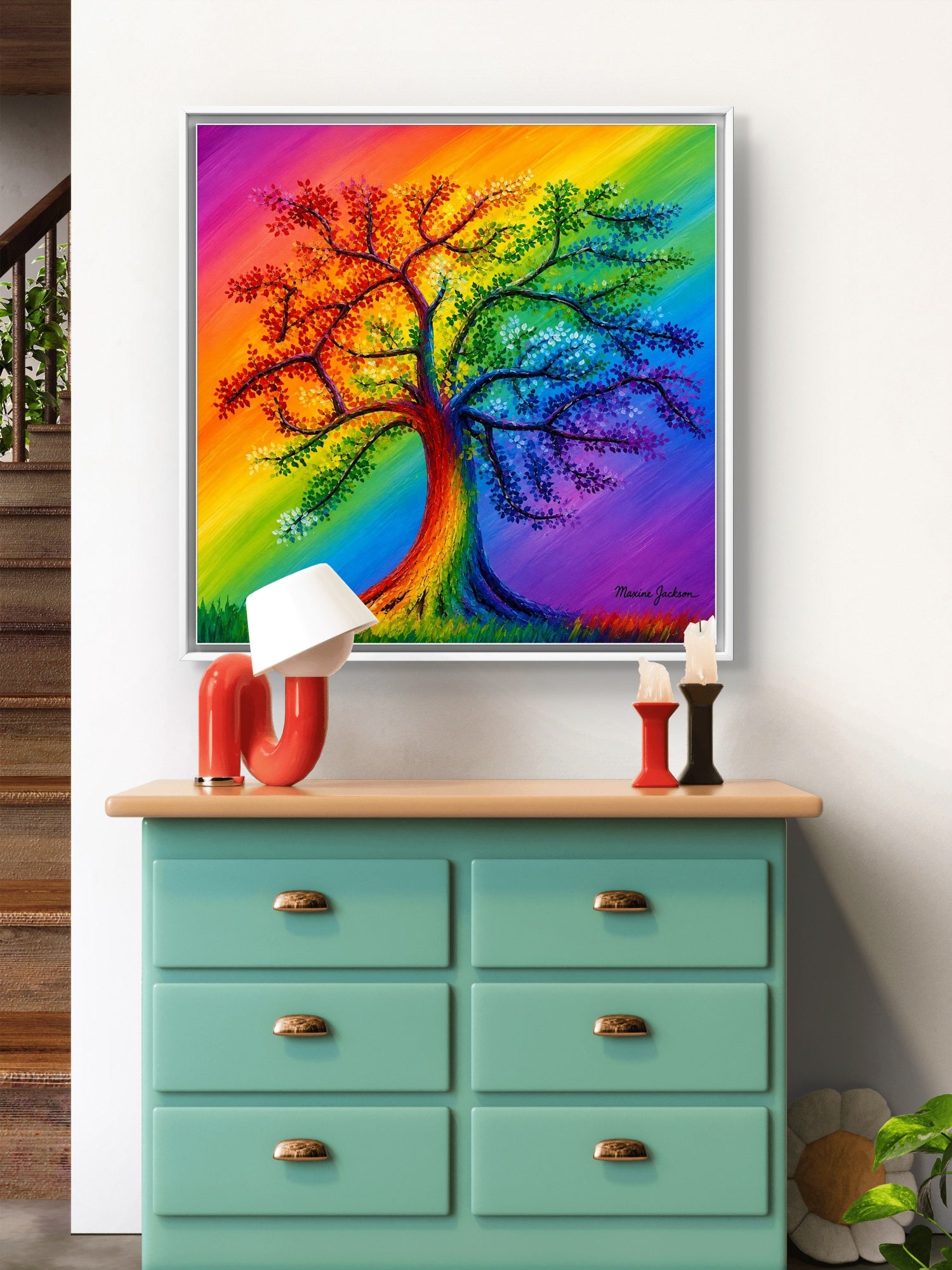 Rainbow Tree – A Celebration of Colour - Digital Download
