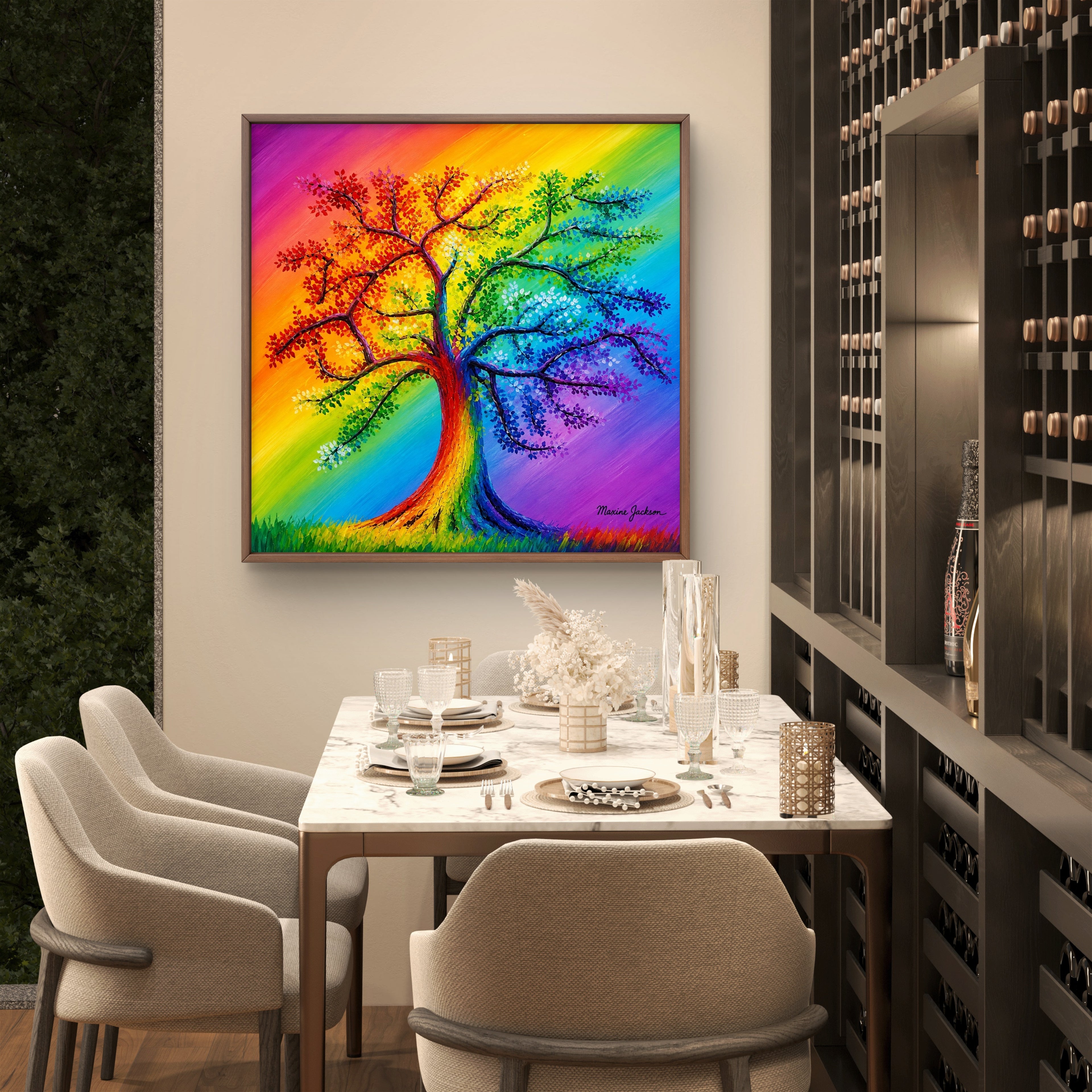Rainbow Tree – A Celebration of Colour - Digital Download