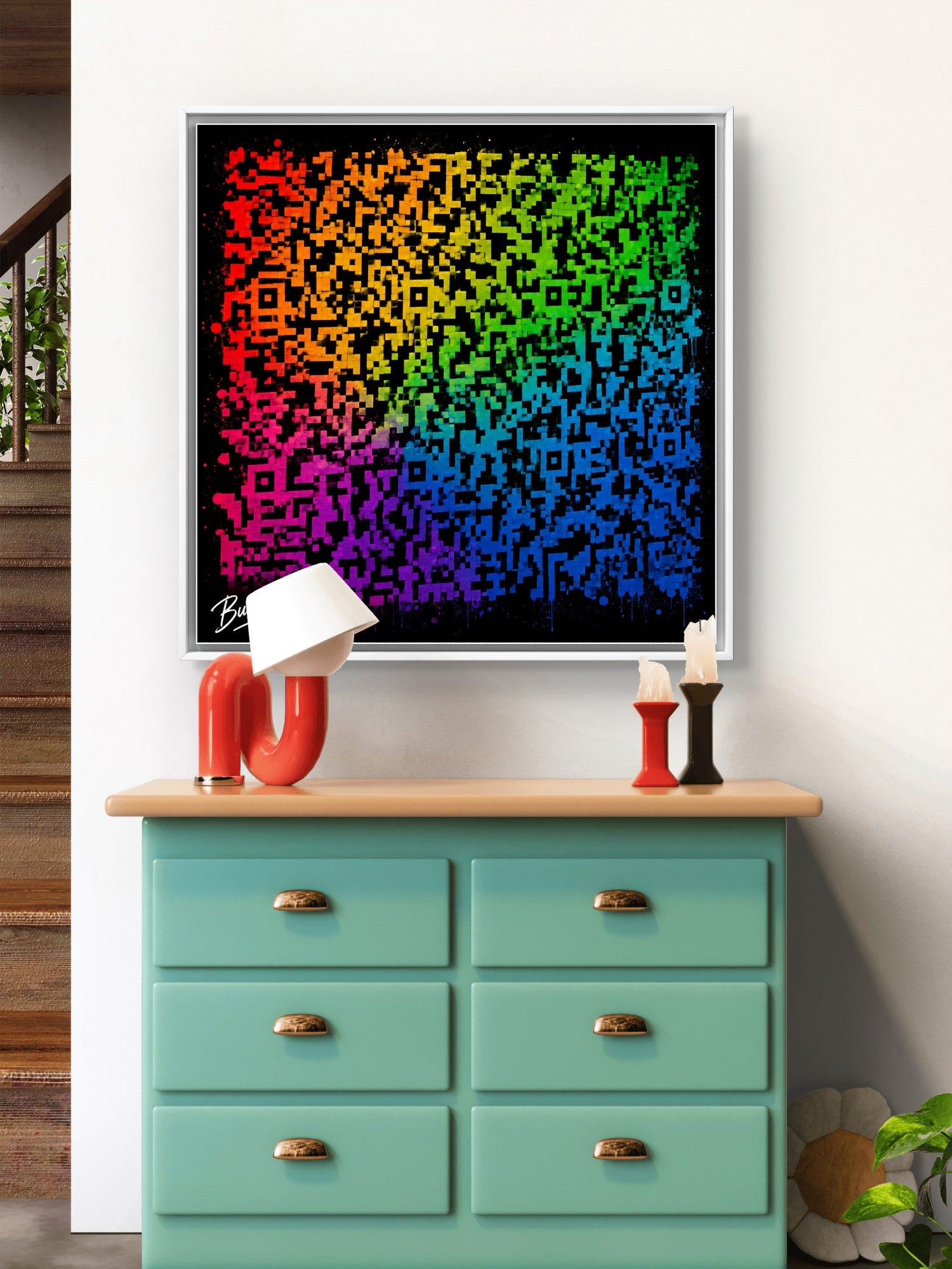 The Colour Code – Contemporary Digital Artwork by Maxine Jackson