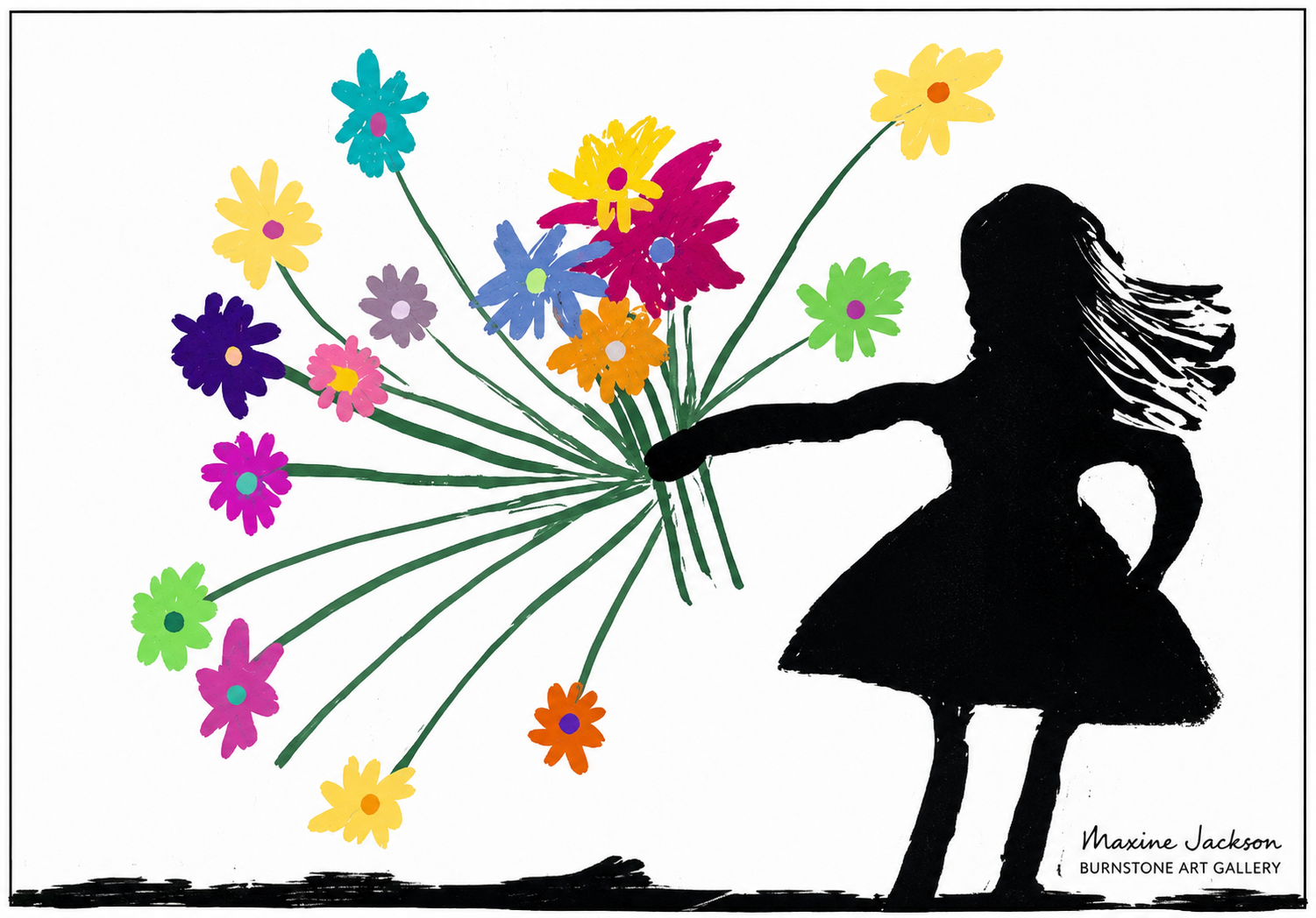 Blooming Girl – Original Digital Artwork