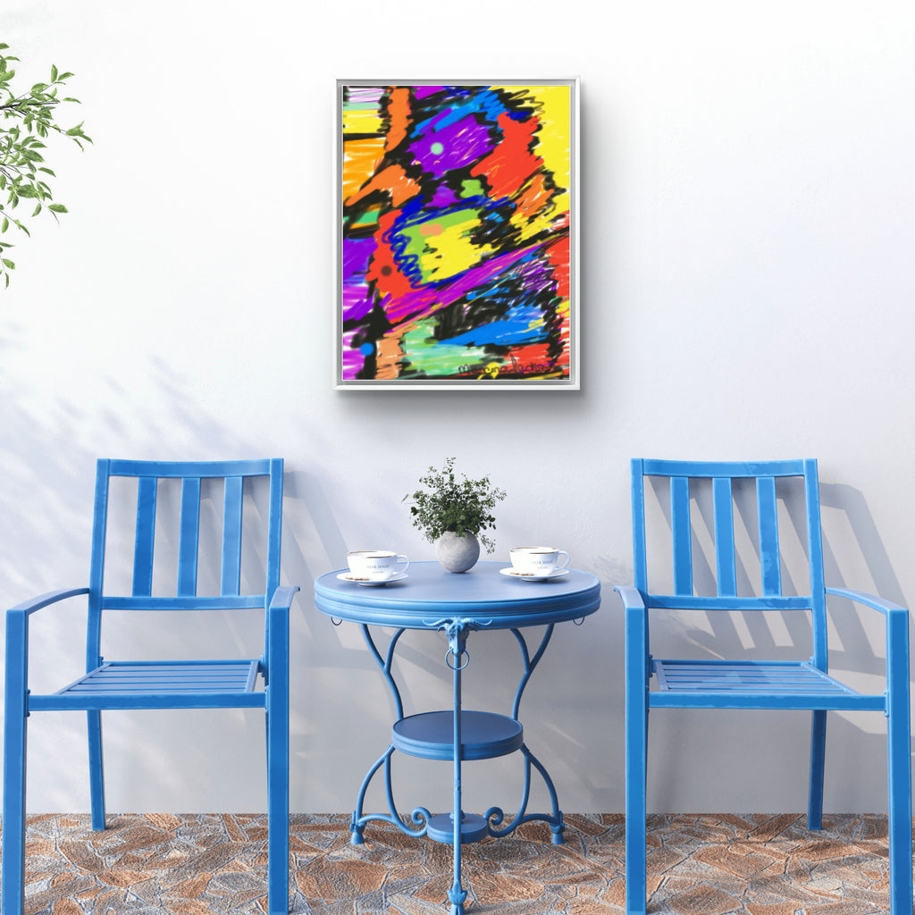 Electric Fusion – Original Abstract Digital Artwork