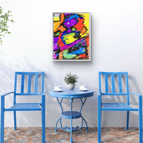 Electric Fusion – Original Abstract Digital Artwor