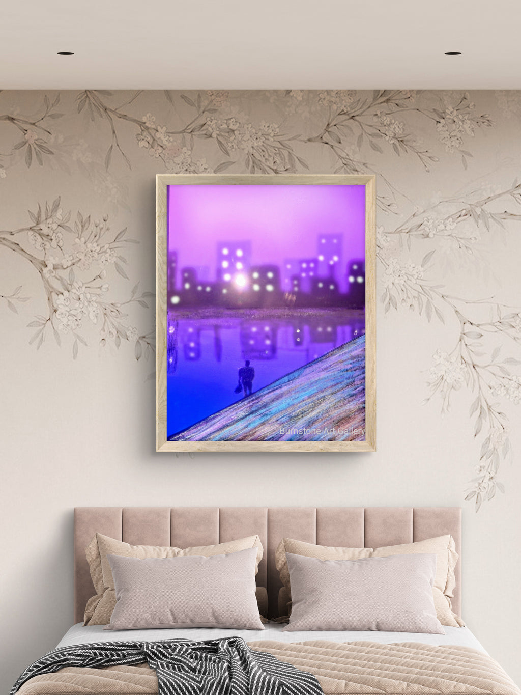 Silent Reflections – Original Digital Artwork by Maxine Jackson