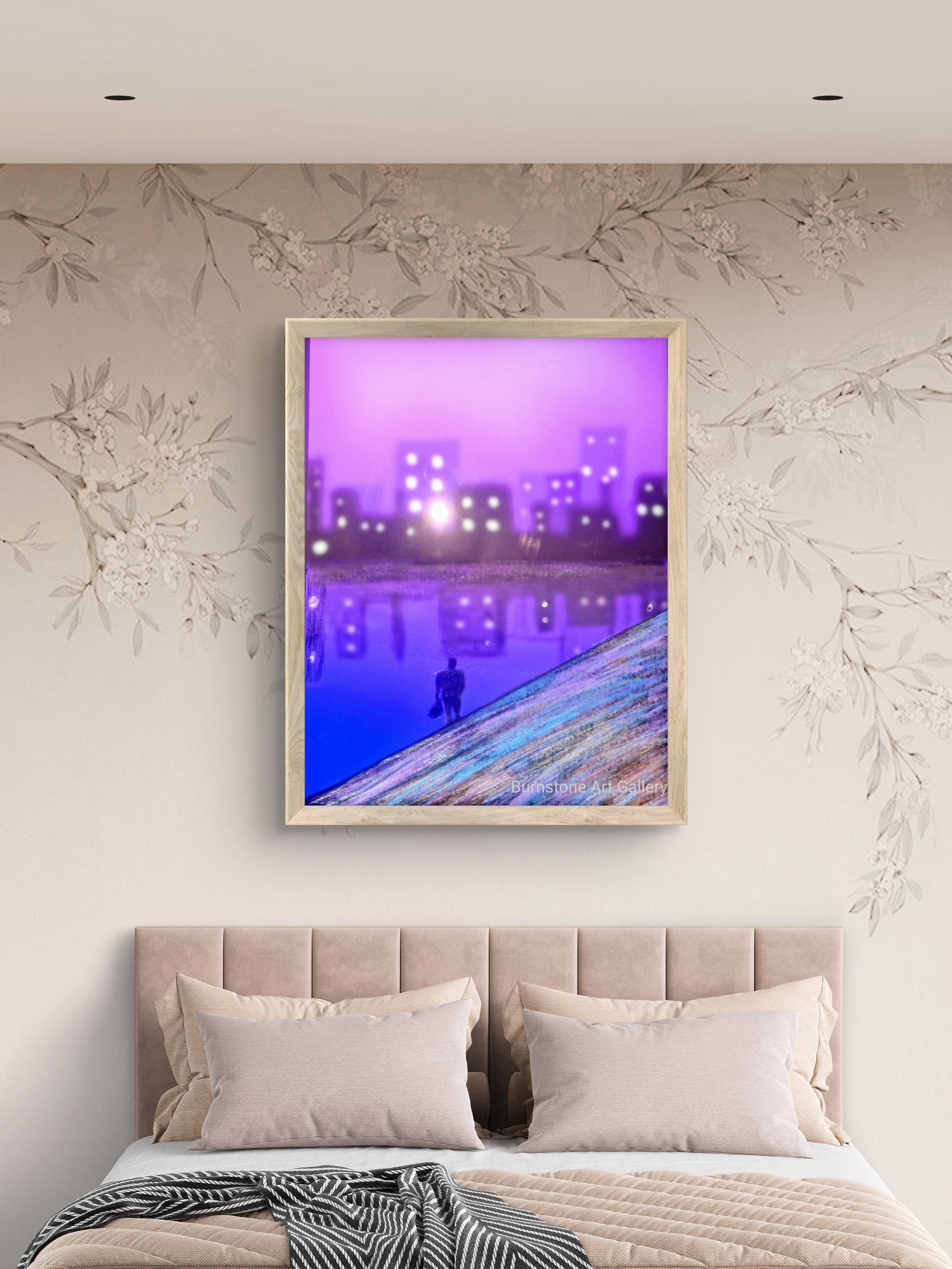 Silent Reflections – Original Digital Artwork by Maxine Jackson