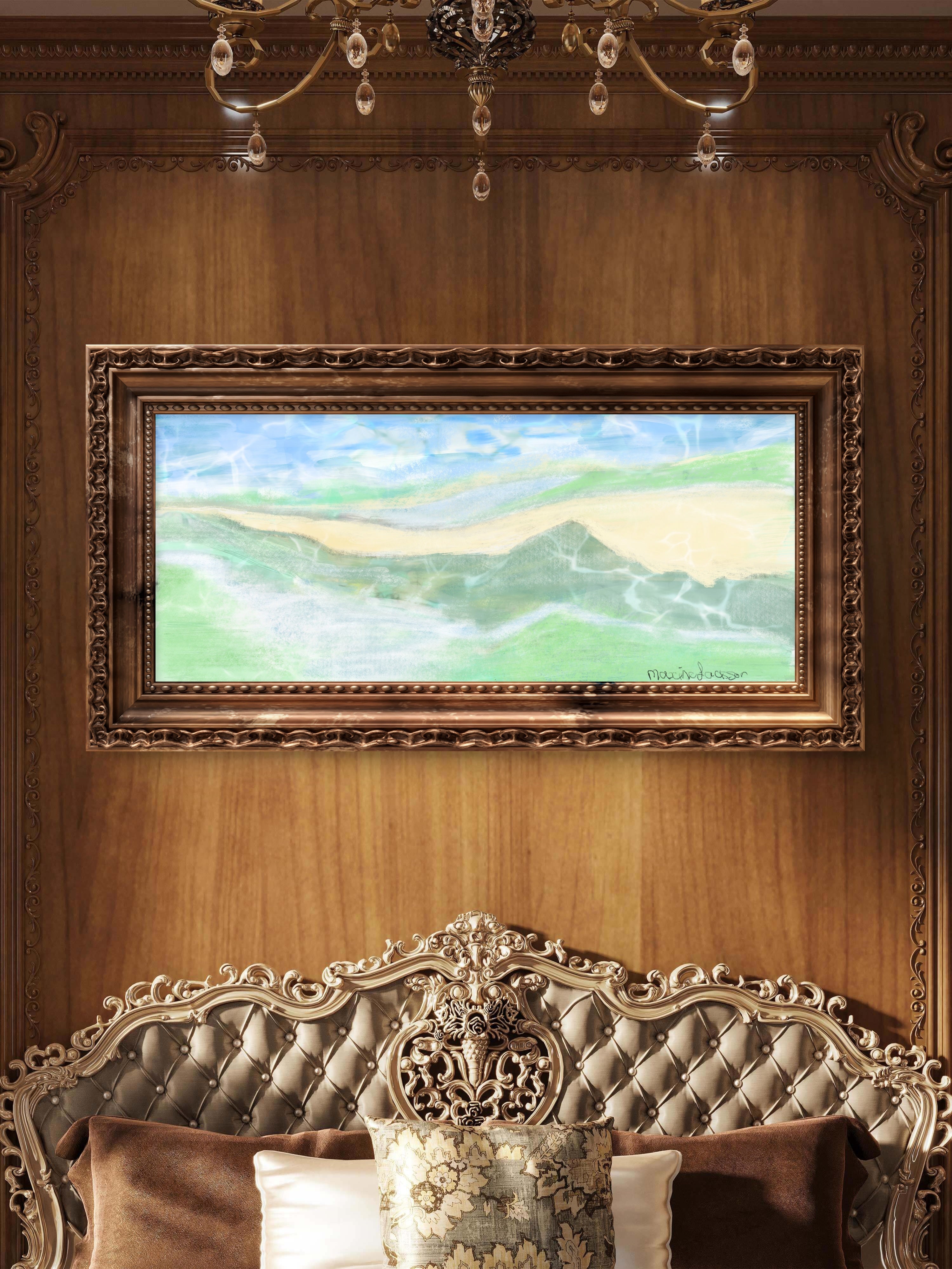 Silent Horizons – Original Digital Artwork by Maxine Jackson