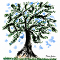 The Dancing Tree Instant Digital Download Original Art