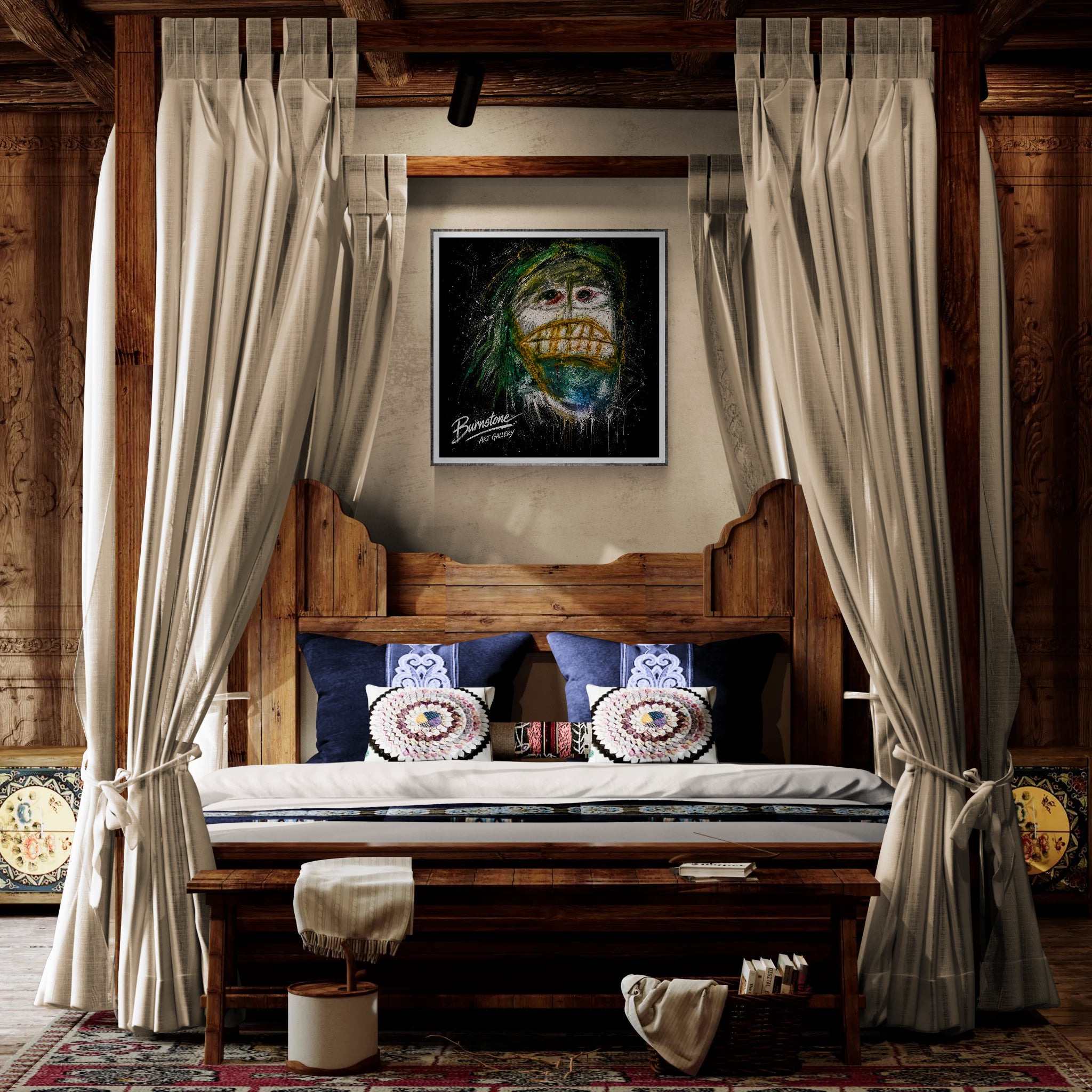 Fearless Face
Original Digital Artwork by Burnstone Art Gallery