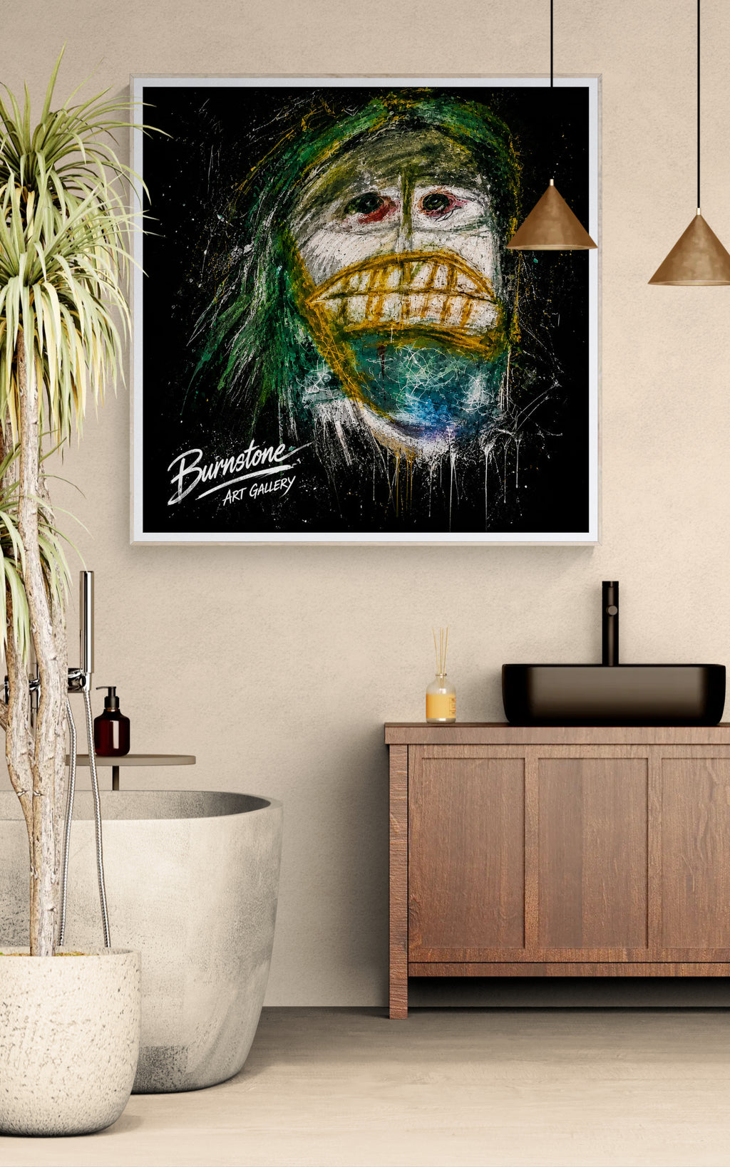 Fearless Face
Original Digital Artwork by Burnstone Art Gallery