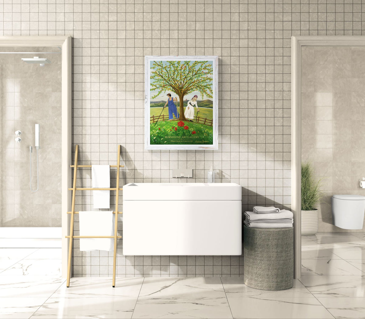 Adam and Eve – Original Artwork by Maxine Jackson