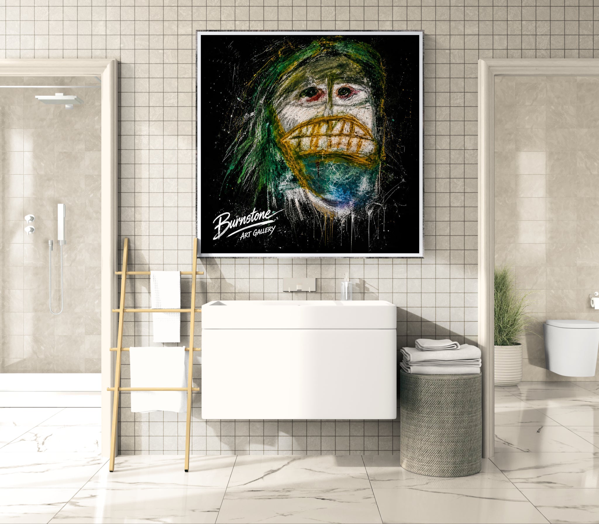 Fearless Face
Original Digital Artwork by Burnstone Art Gallery