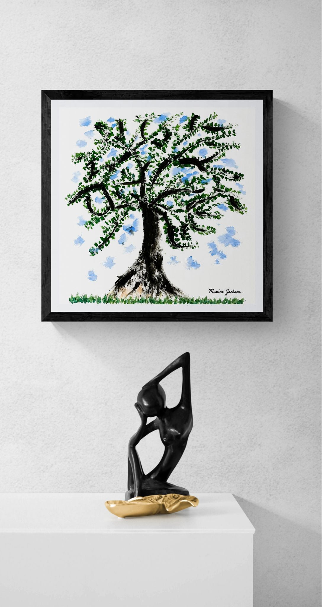 The Dancing Tree Instant Digital Download Original Art