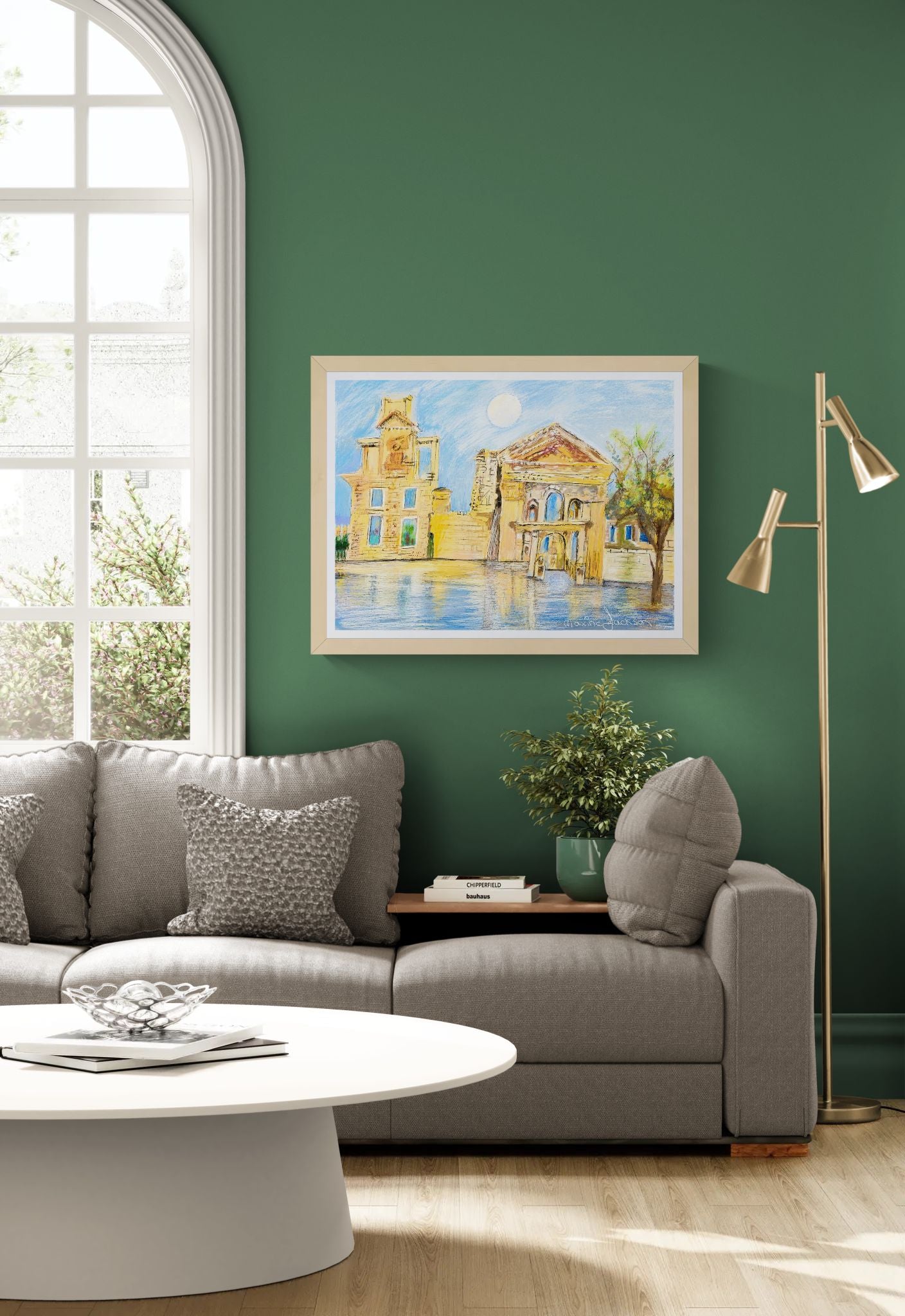 The Sunlit Palace – Original Digital Artwork