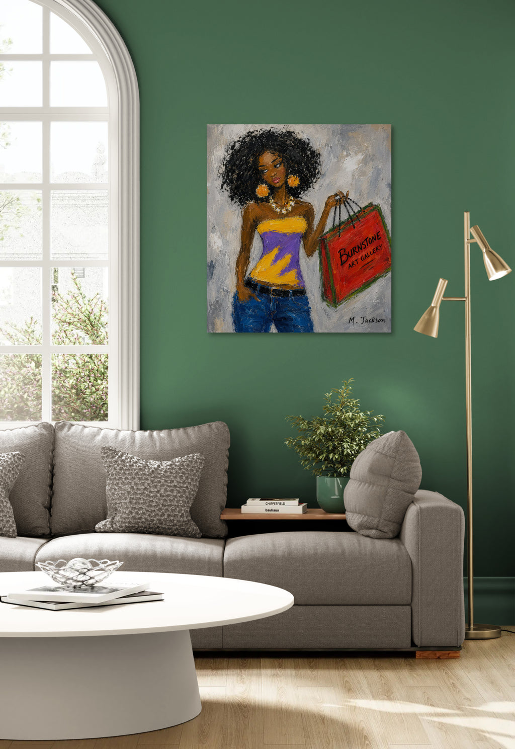 City Girl Dreams – Original Digital Artwork by Maxine Jackson