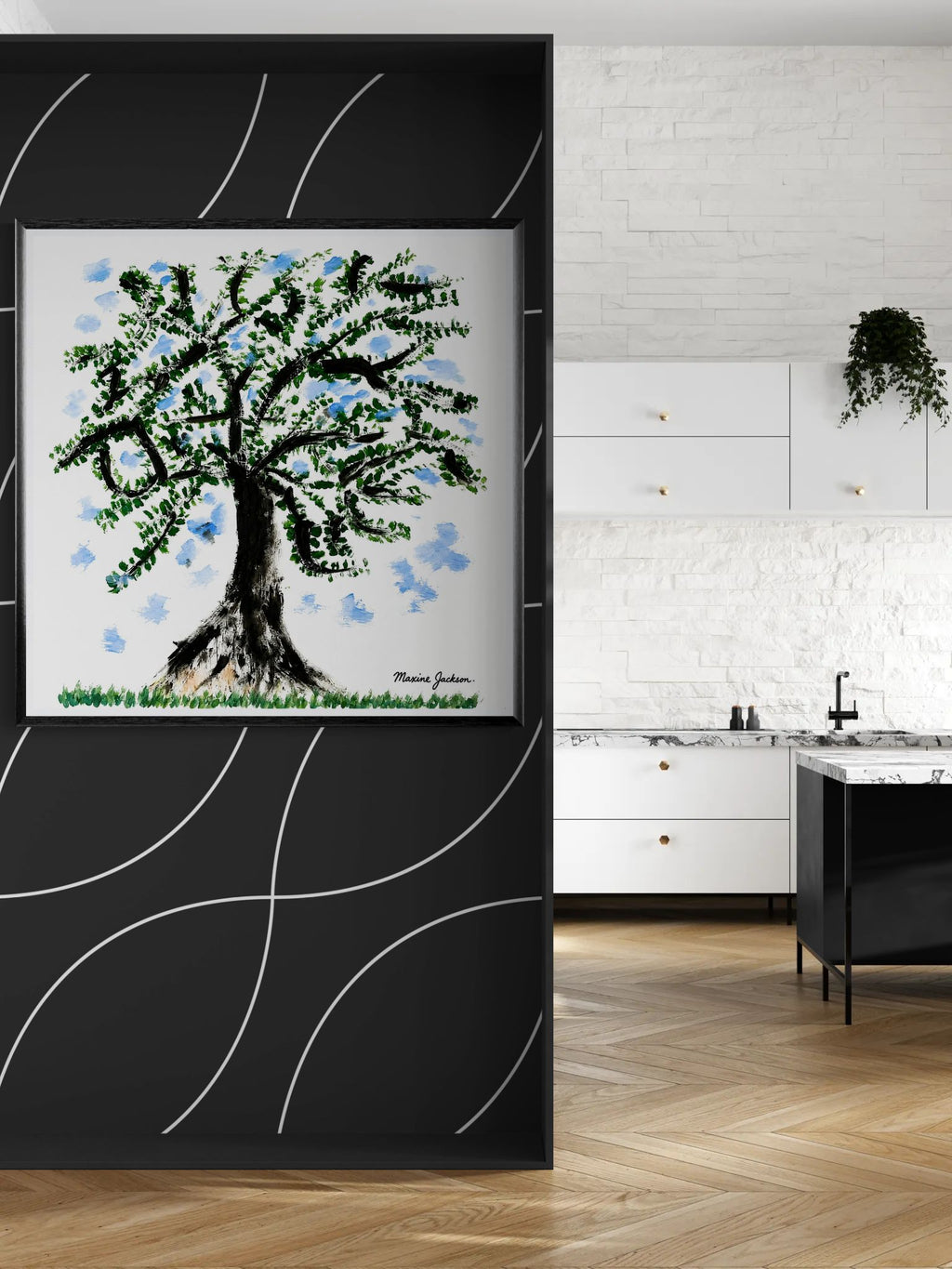 The Dancing Tree Instant Digital Download Original Art