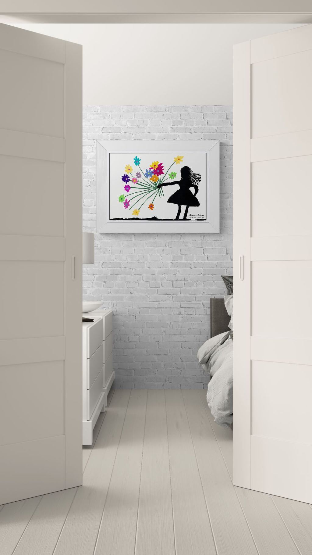 Blooming Girl – Original Digital Artwork
