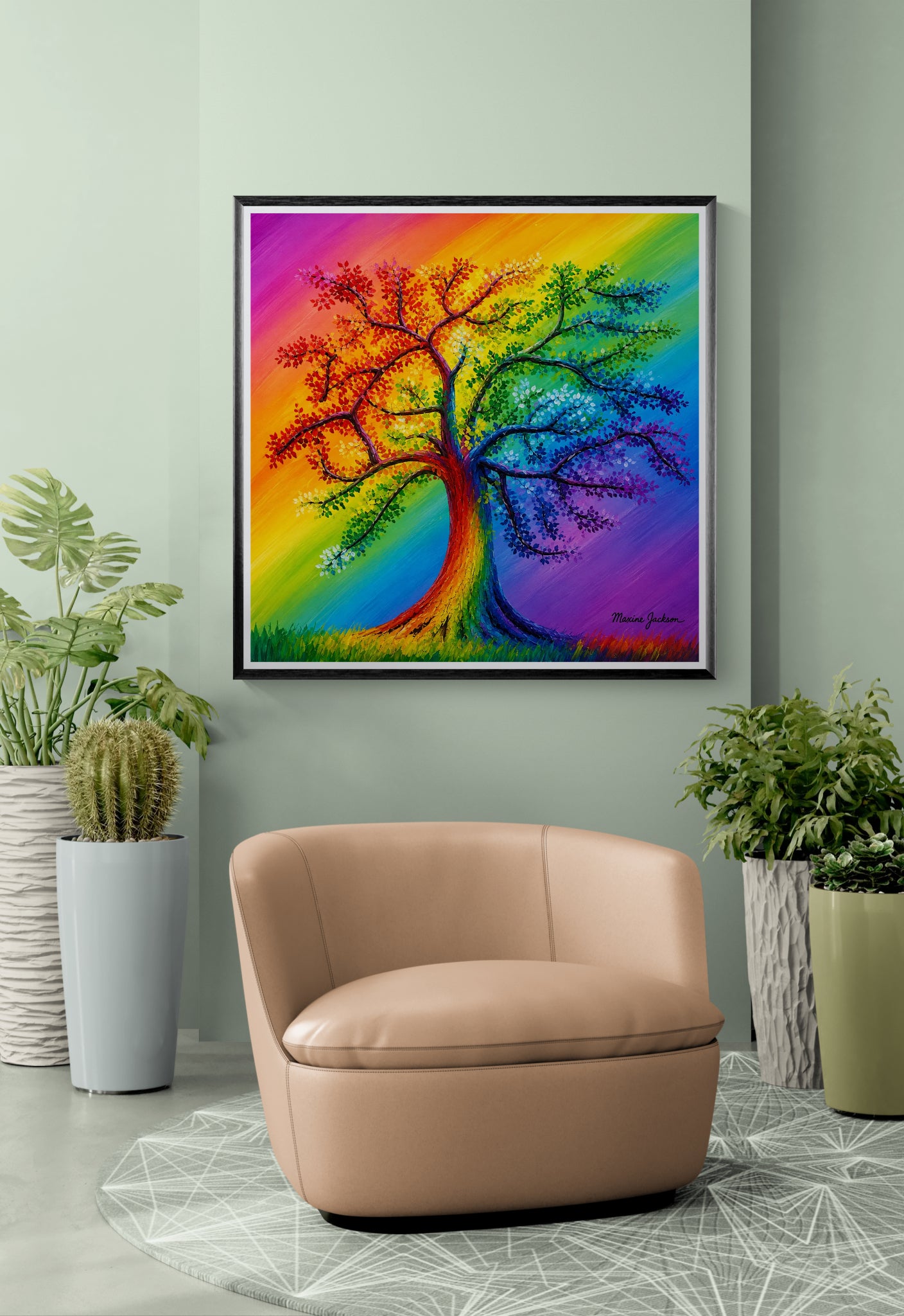 Rainbow Tree – A Celebration of Colour - Digital Download