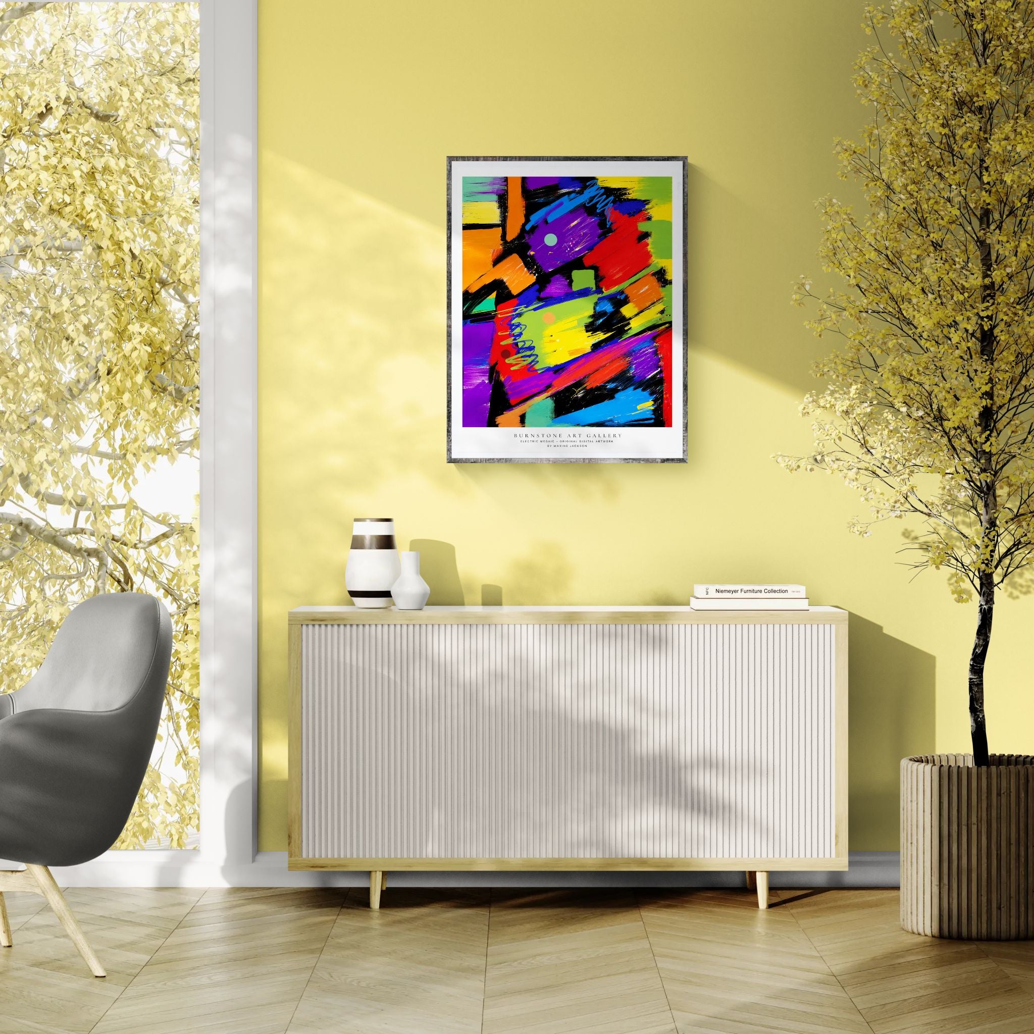Electric Mosaic – Original Digital Artwork
By Maxine Jackson