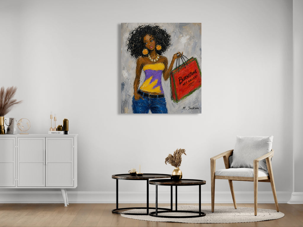 City Girl Dreams – Original Digital Artwork by Maxine Jackson