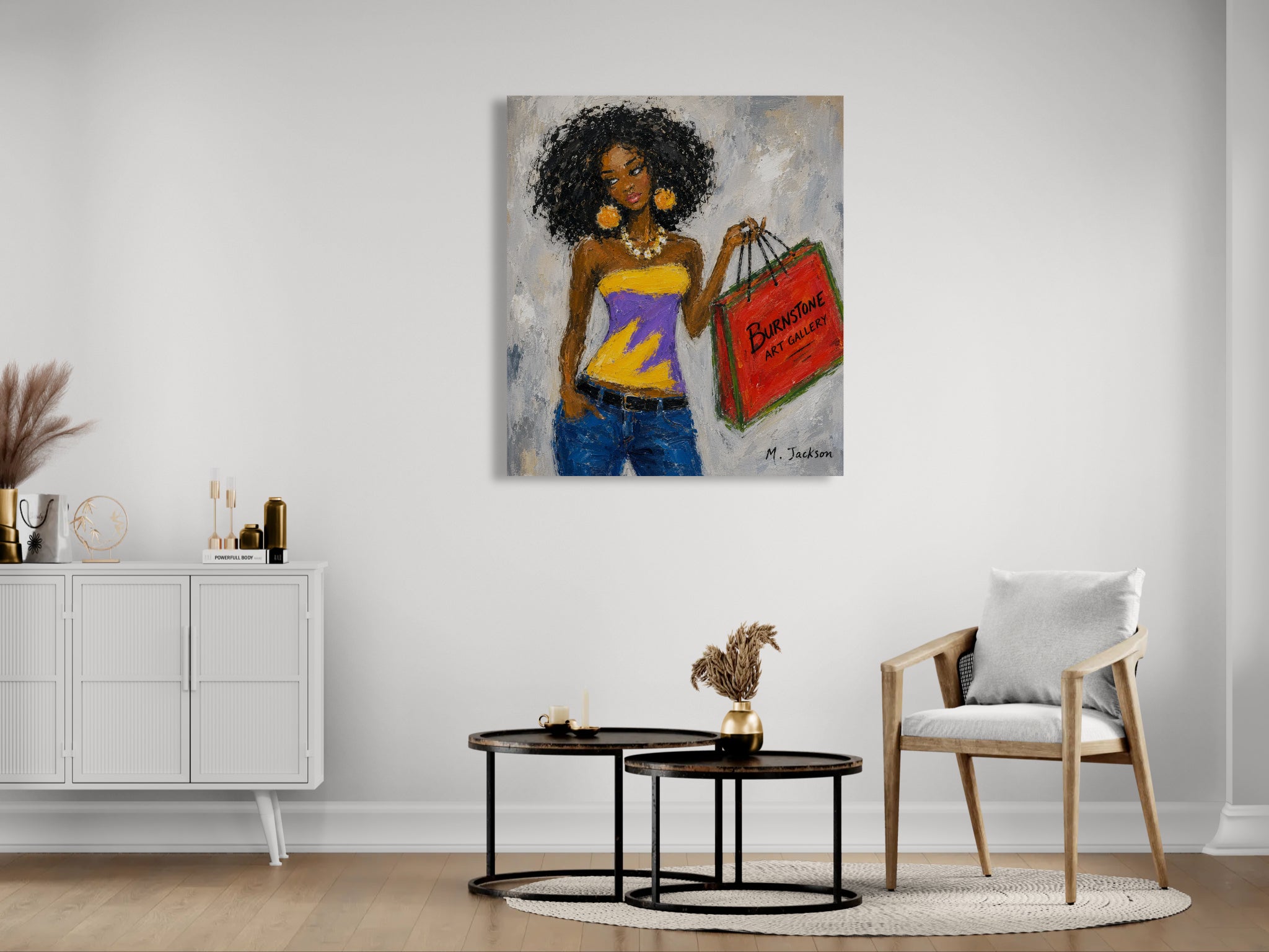 City Girl Dreams – Original Digital Artwork by Maxine Jackson