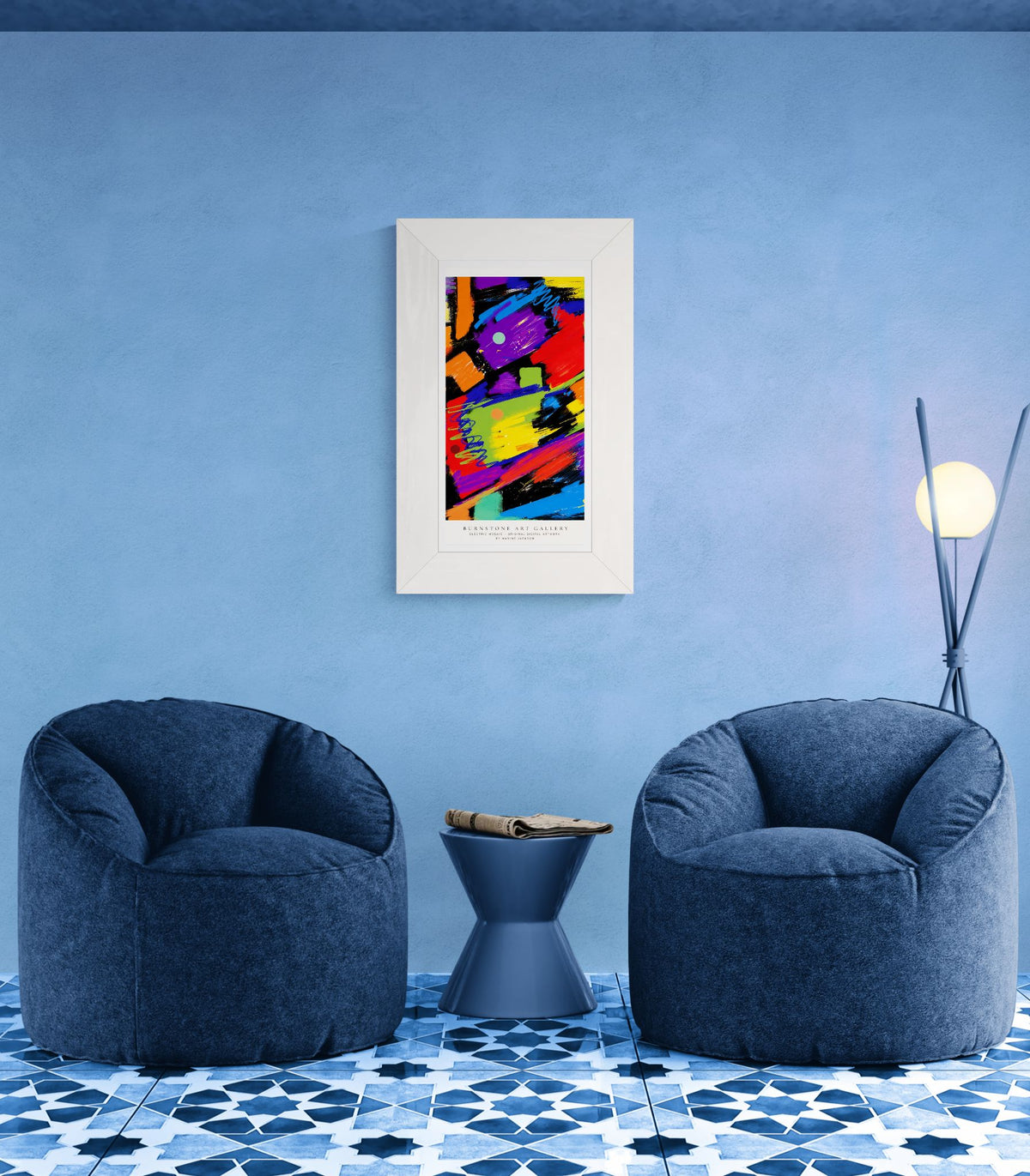 Electric Mosaic – Original Digital Artwork
By Maxine Jackson