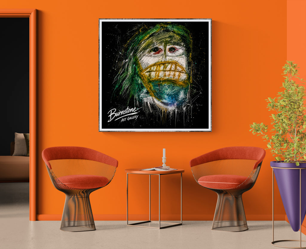 Fearless Face
Original Digital Artwork by Burnstone Art Gallery