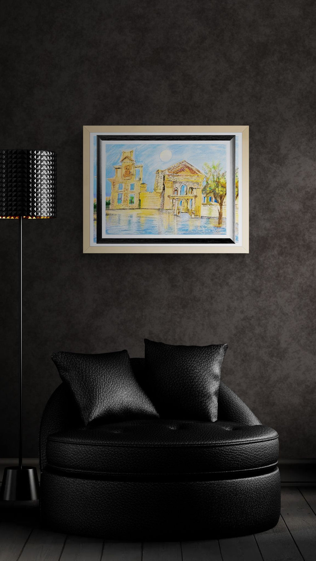The Sunlit Palace – Original Digital Artwork
