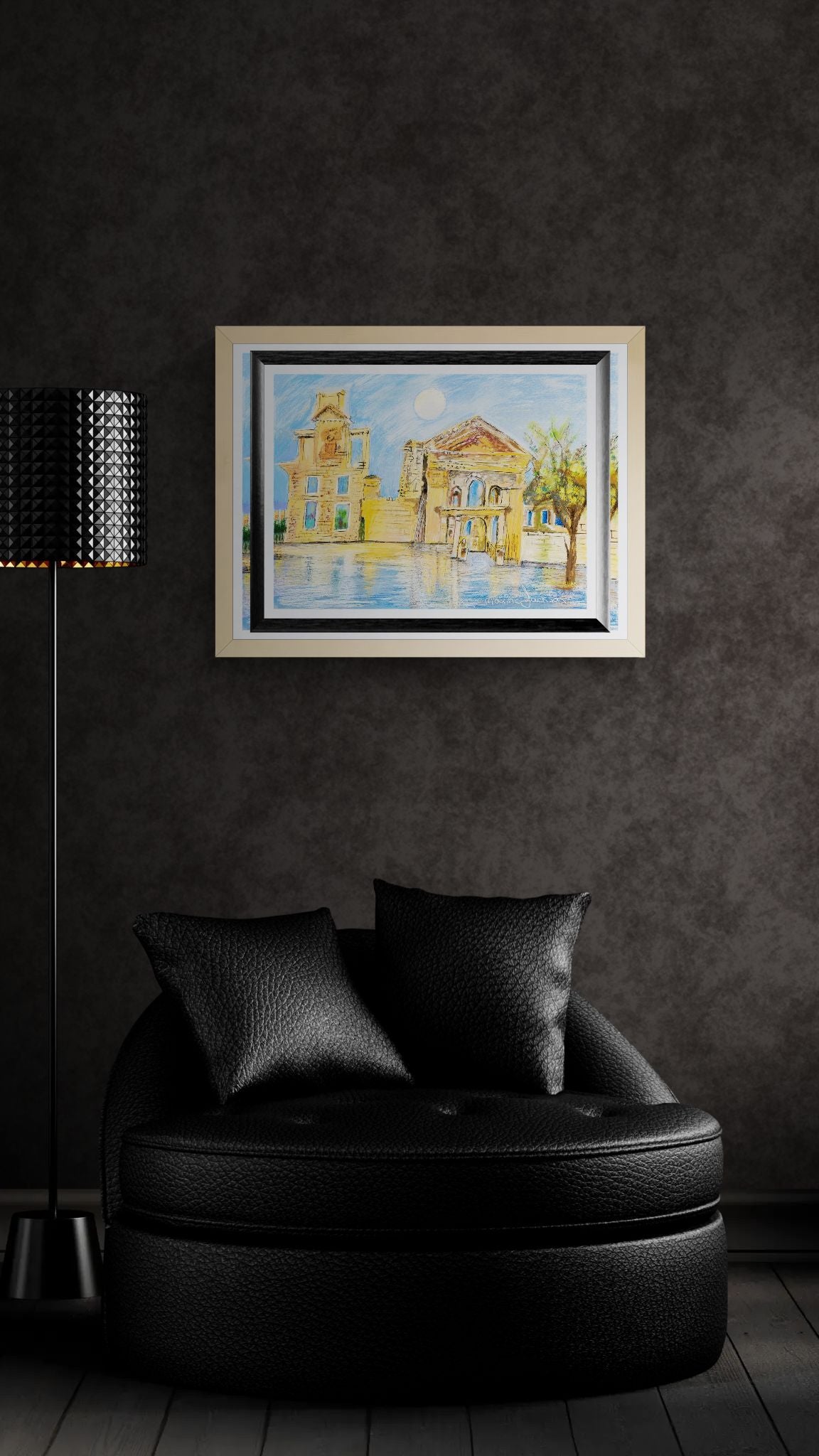 The Sunlit Palace – Original Digital Artwork