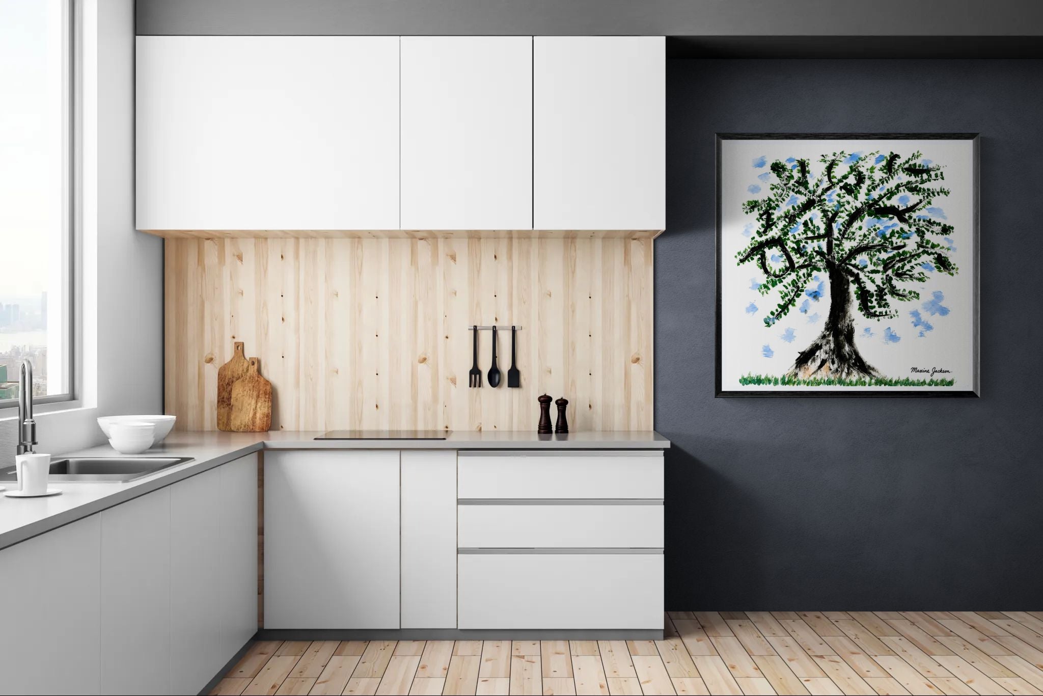 The Dancing Tree Instant Digital Download Original Art