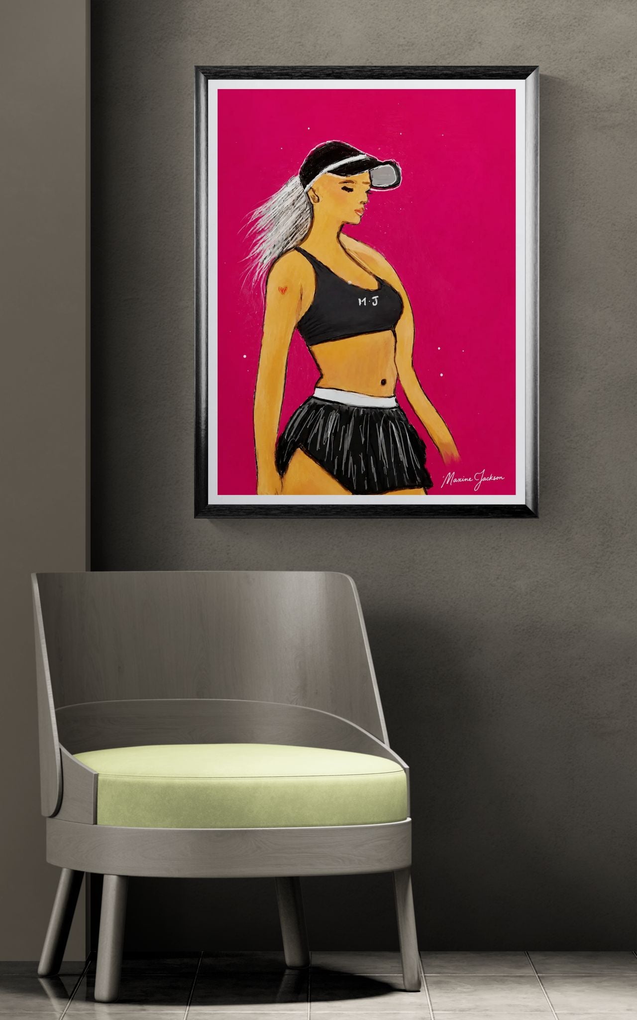 The Unstoppable Athlete – Original Digital Artwork

Artist: Maxine Jackson