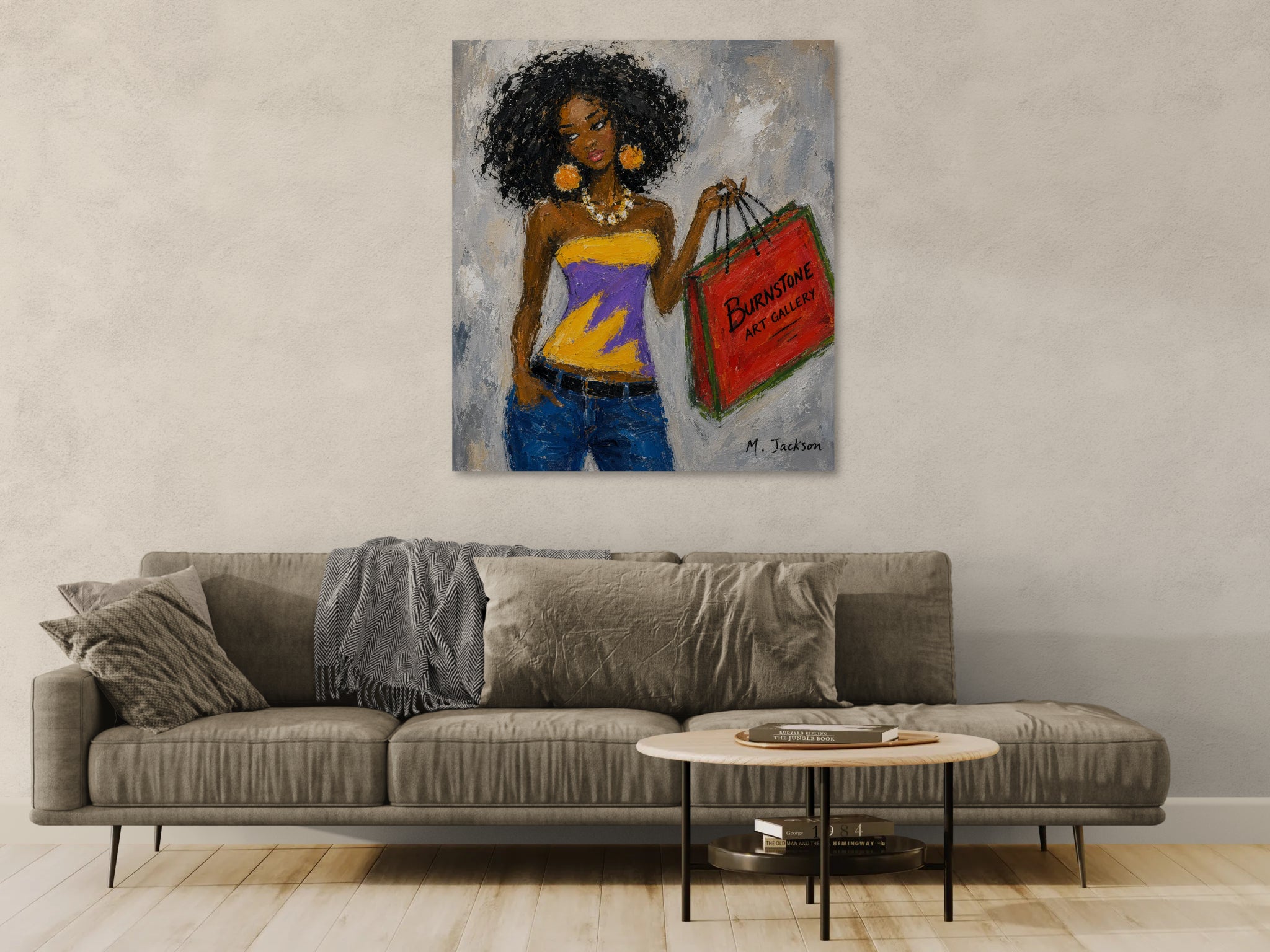 City Girl Dreams – Original Digital Artwork by Maxine Jackson