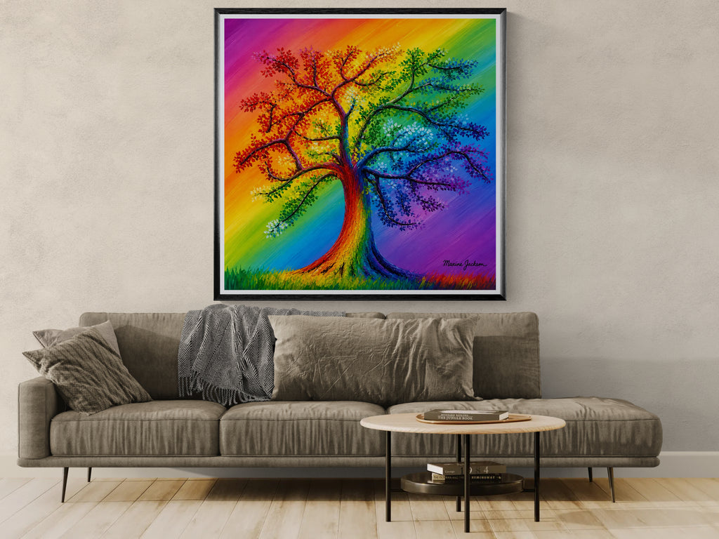 Rainbow Tree – A Celebration of Colour - Digital Download