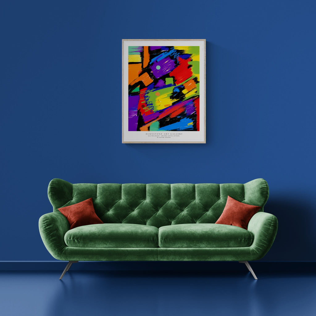 Electric Mosaic – Original Digital Artwork
By Maxine Jackson