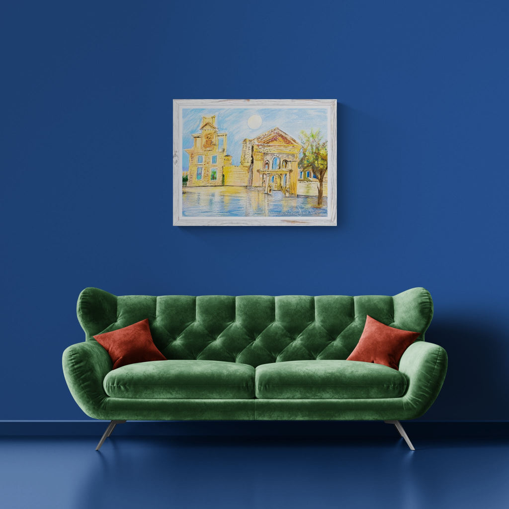 The Sunlit Palace – Original Digital Artwork