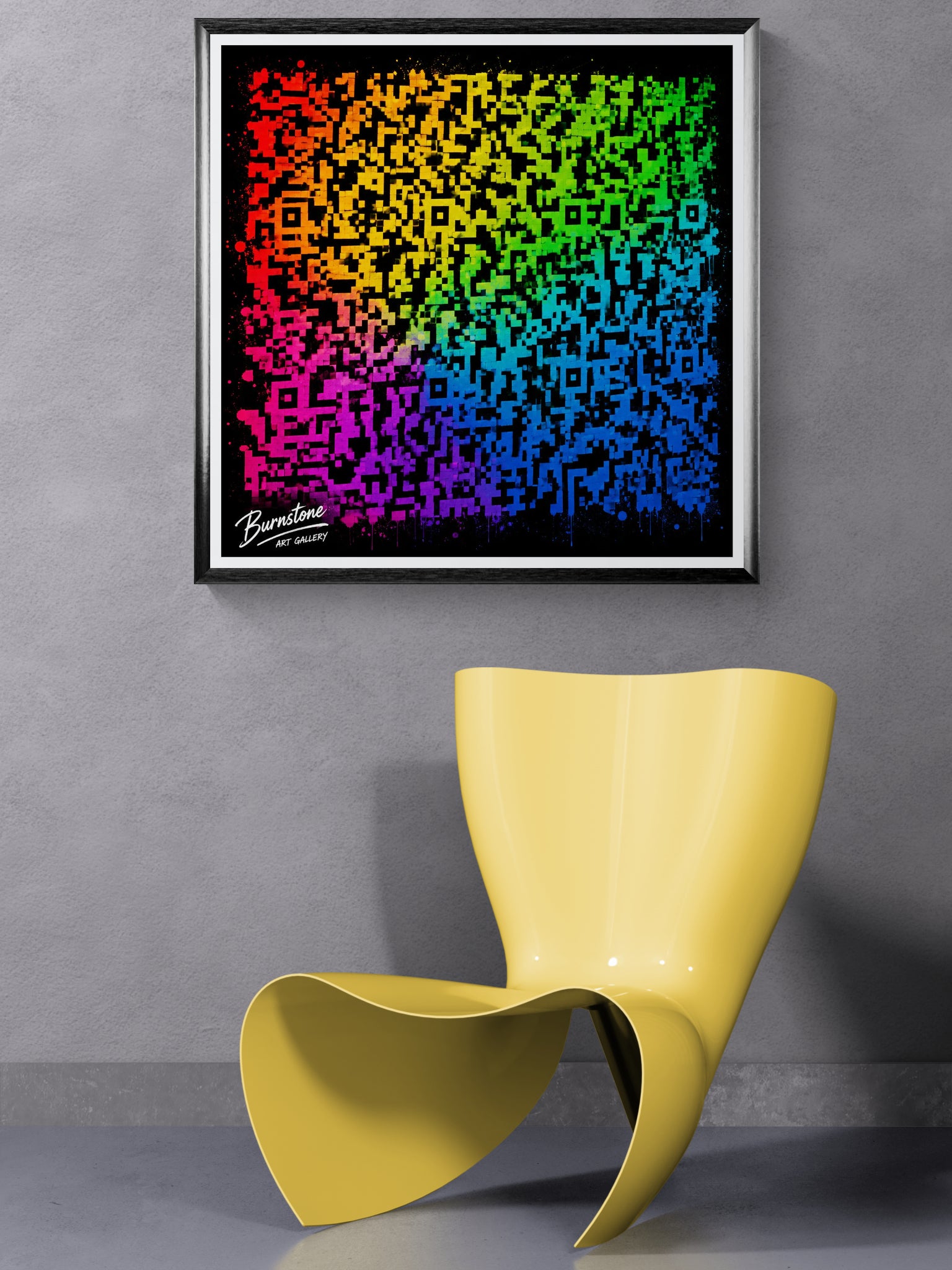 The Colour Code – Contemporary Digital Artwork by Maxine Jackson
