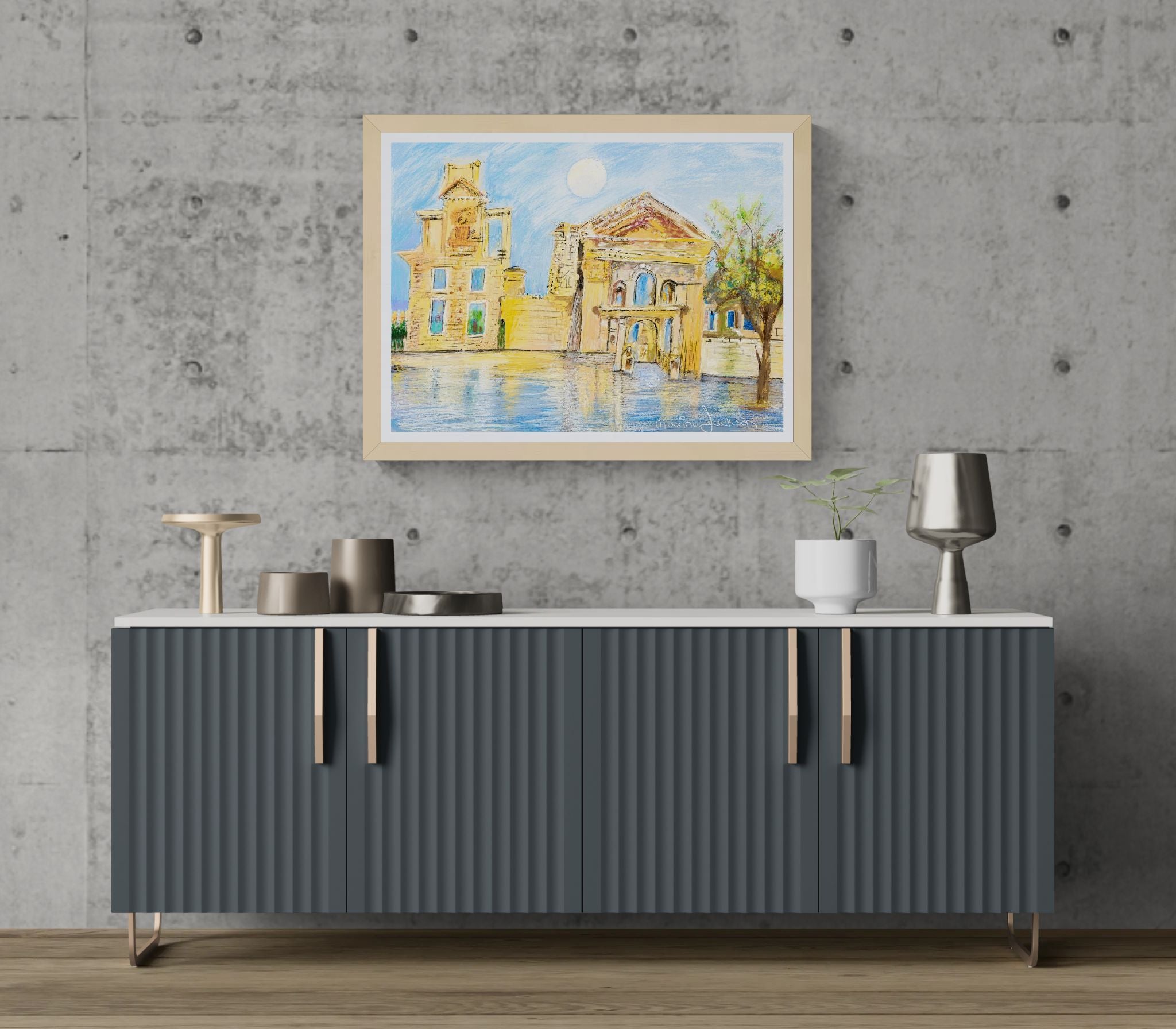 The Sunlit Palace – Original Digital Artwork