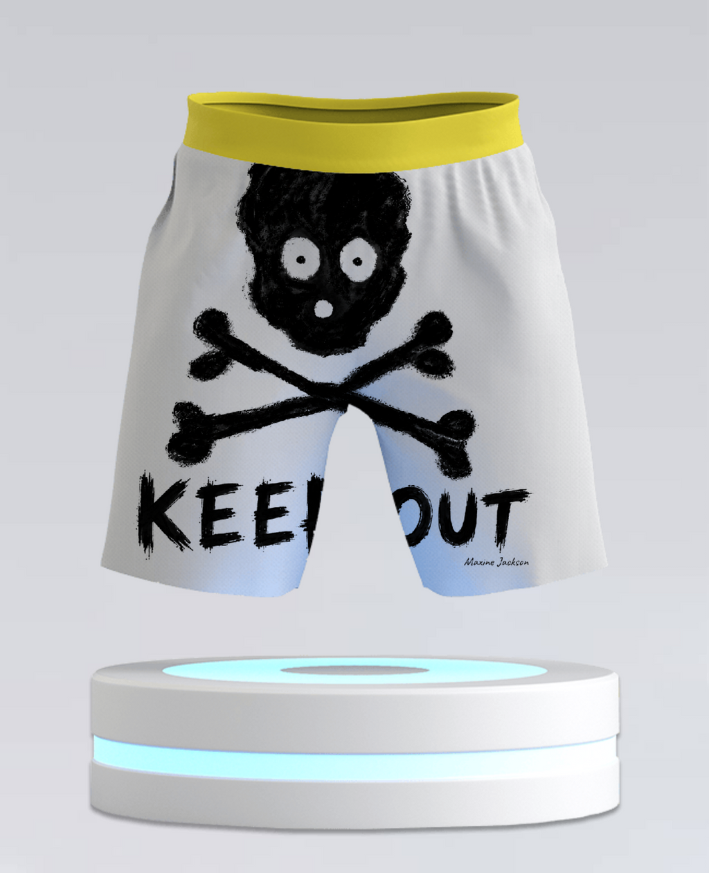 KEEP OUT — Original Artwork by Maxine Jackson
