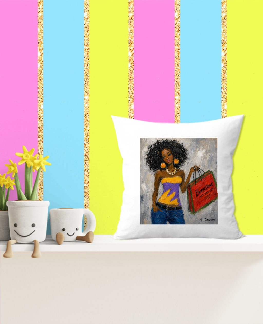City Girl Dreams – Original Digital Artwork by Maxine Jackson