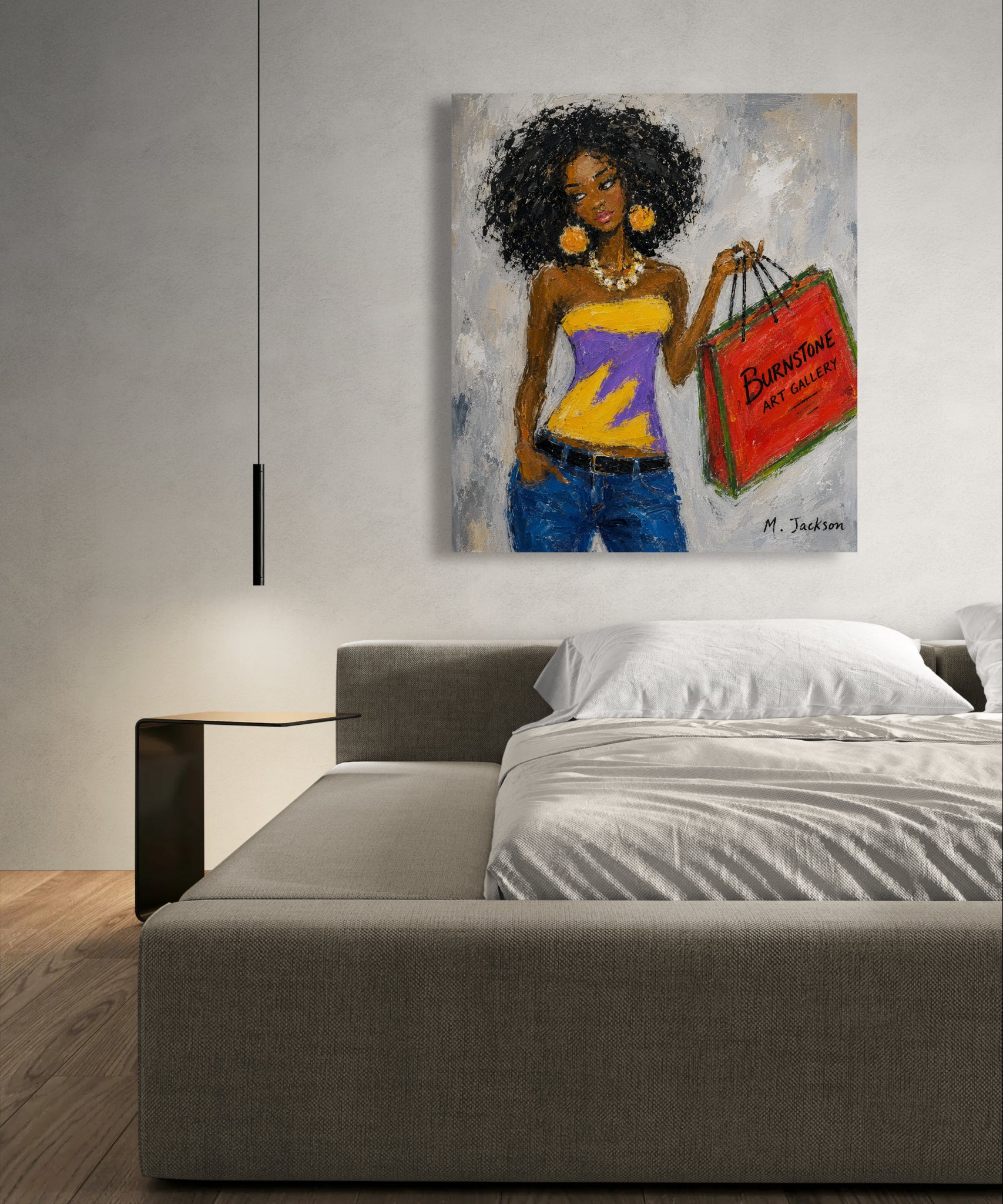 City Girl Dreams – Original Digital Artwork by Maxine Jackson