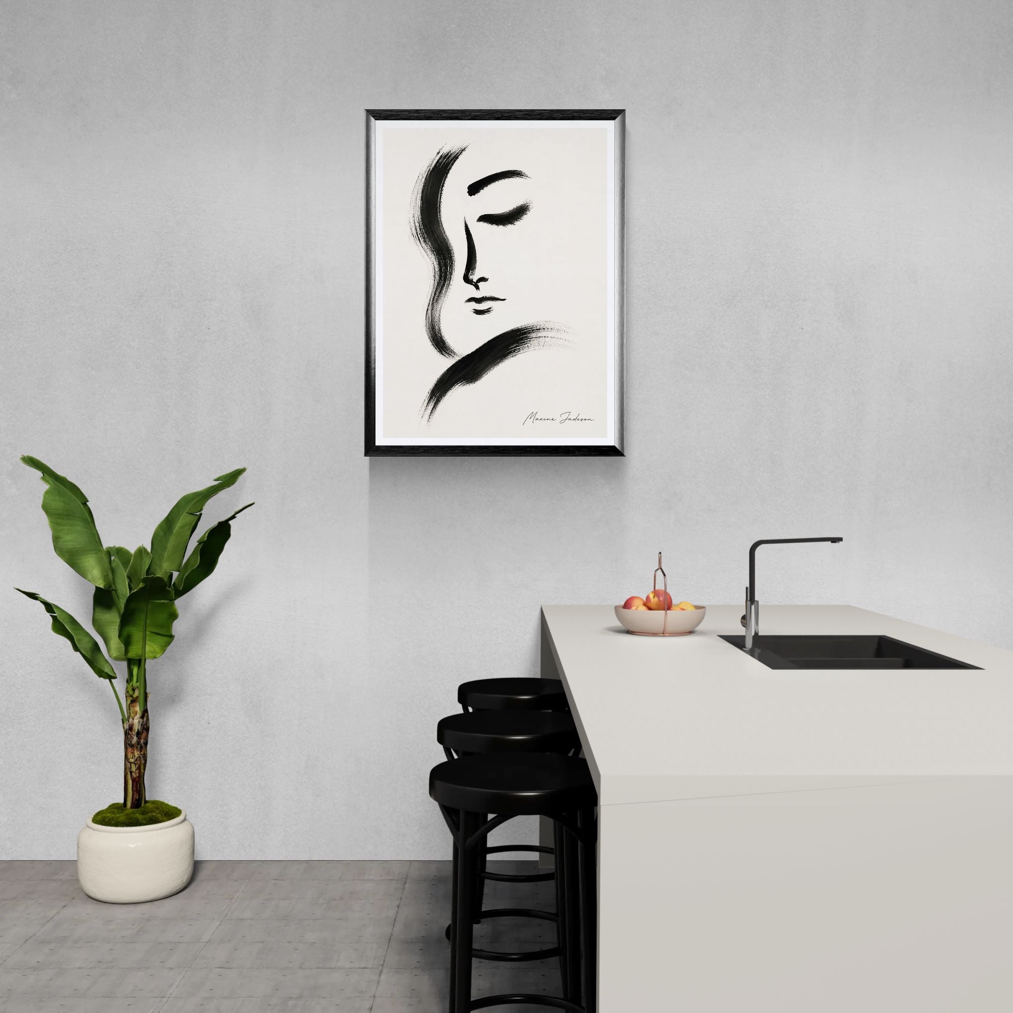 A Calm Moment - Open Mind - Instant Download - Original Art