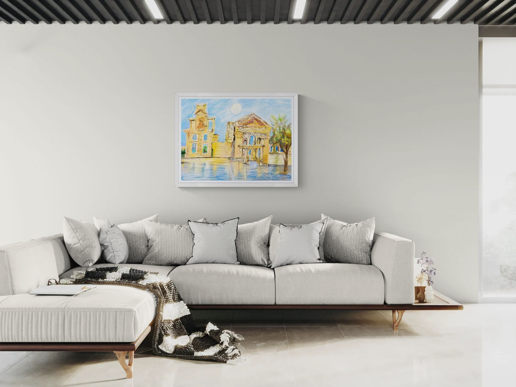 The Sunlit Palace – Original Digital Artwork